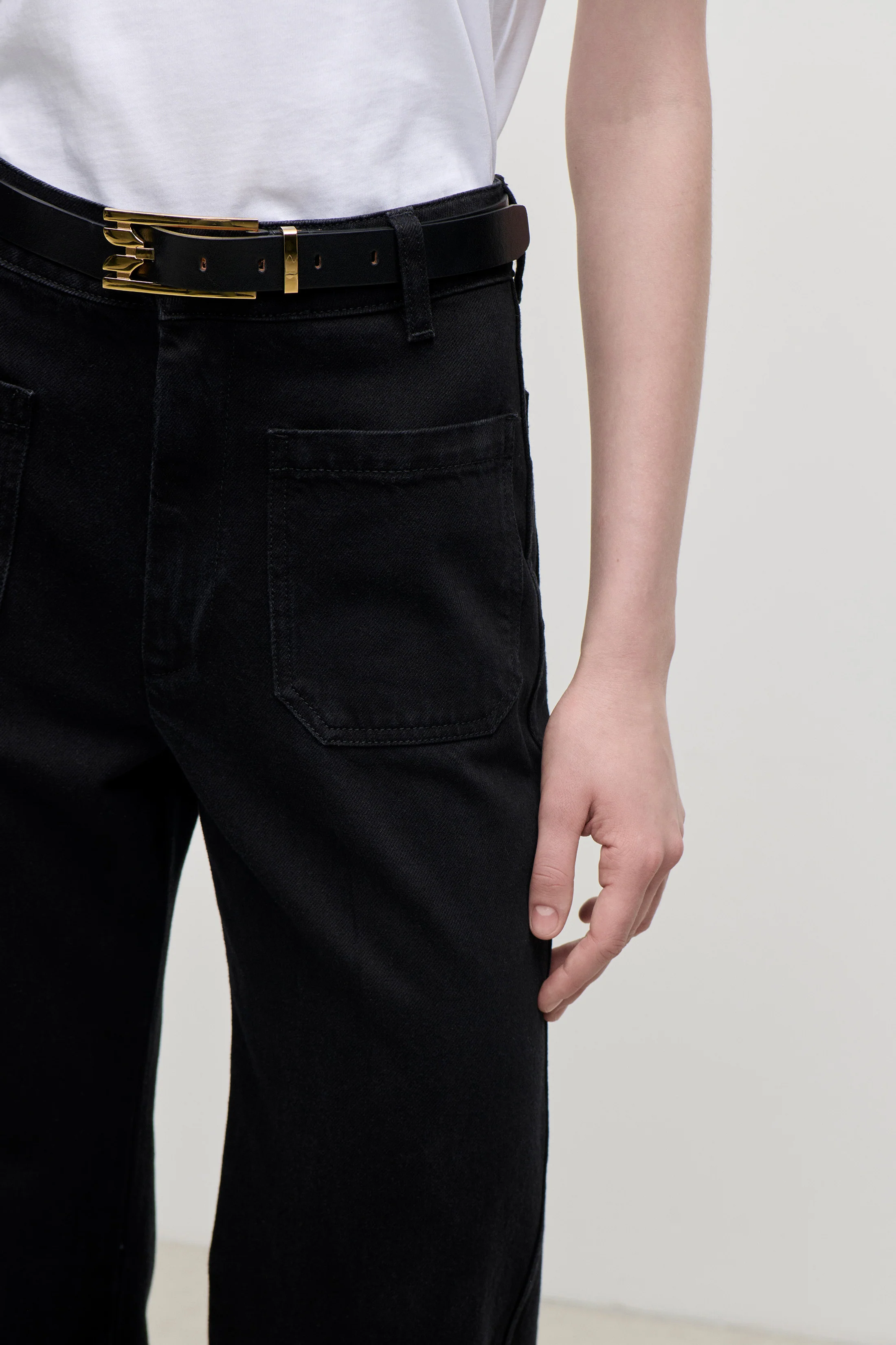 Alina Stretch Jean In Washed Black - Image 5