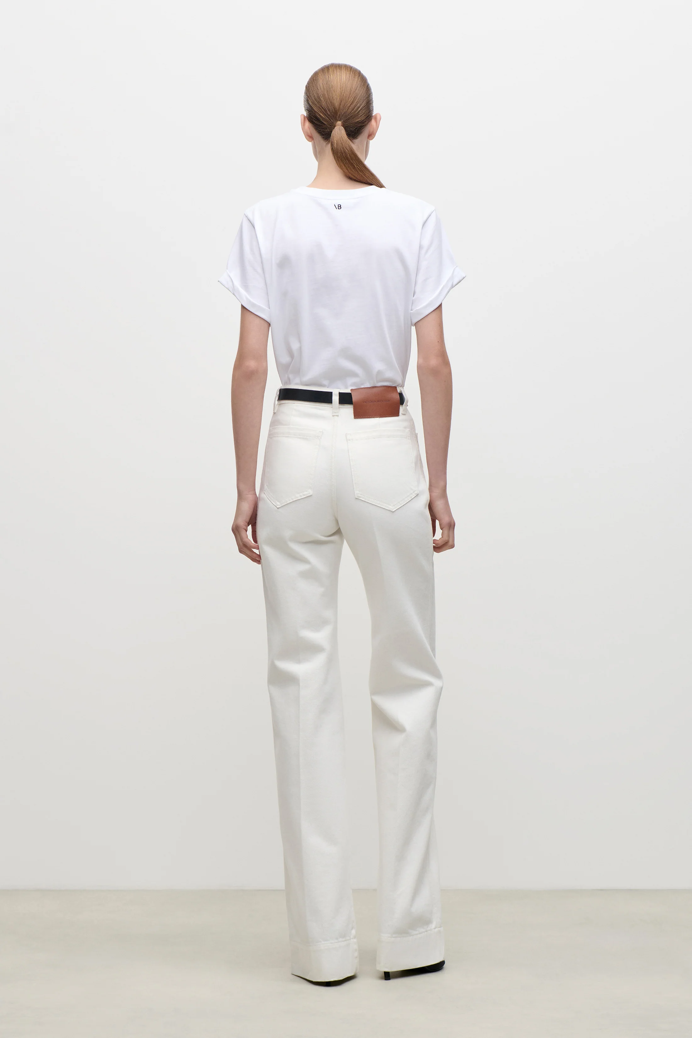 Alina Stretch Jean In White - Image 3