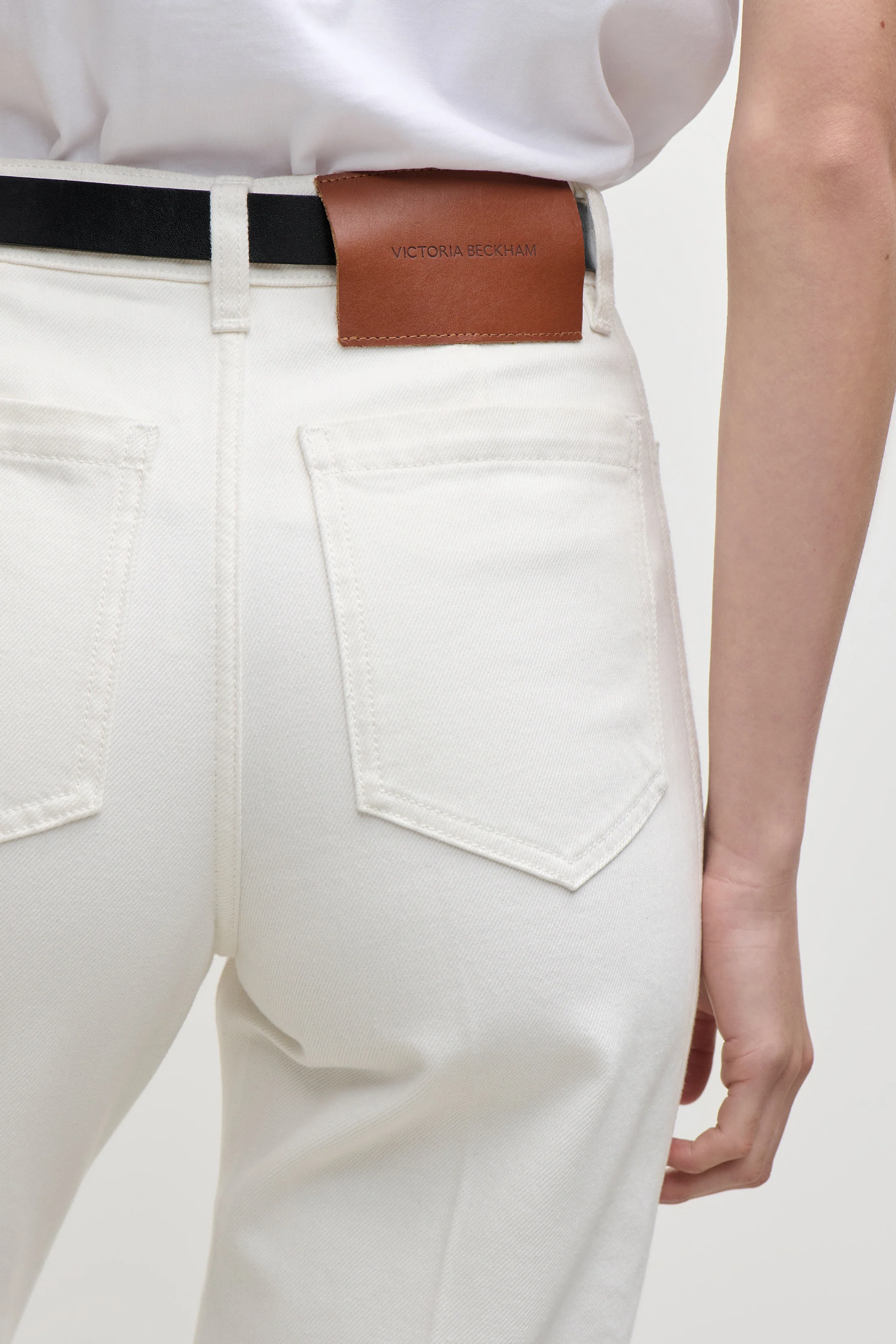 Alina Stretch Jean In White - Image 5