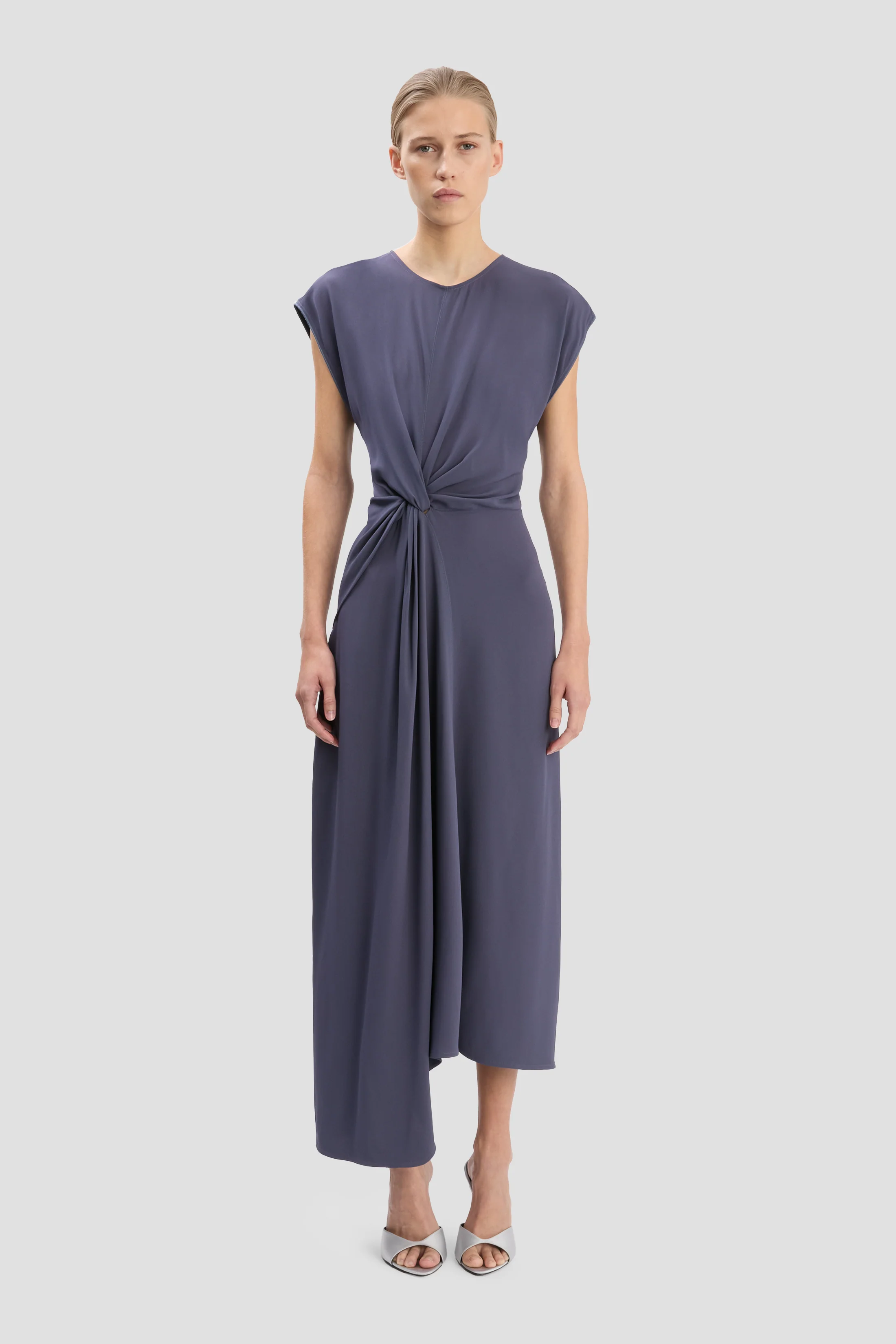 Aria Midi Dress In Eclipse - Image 2