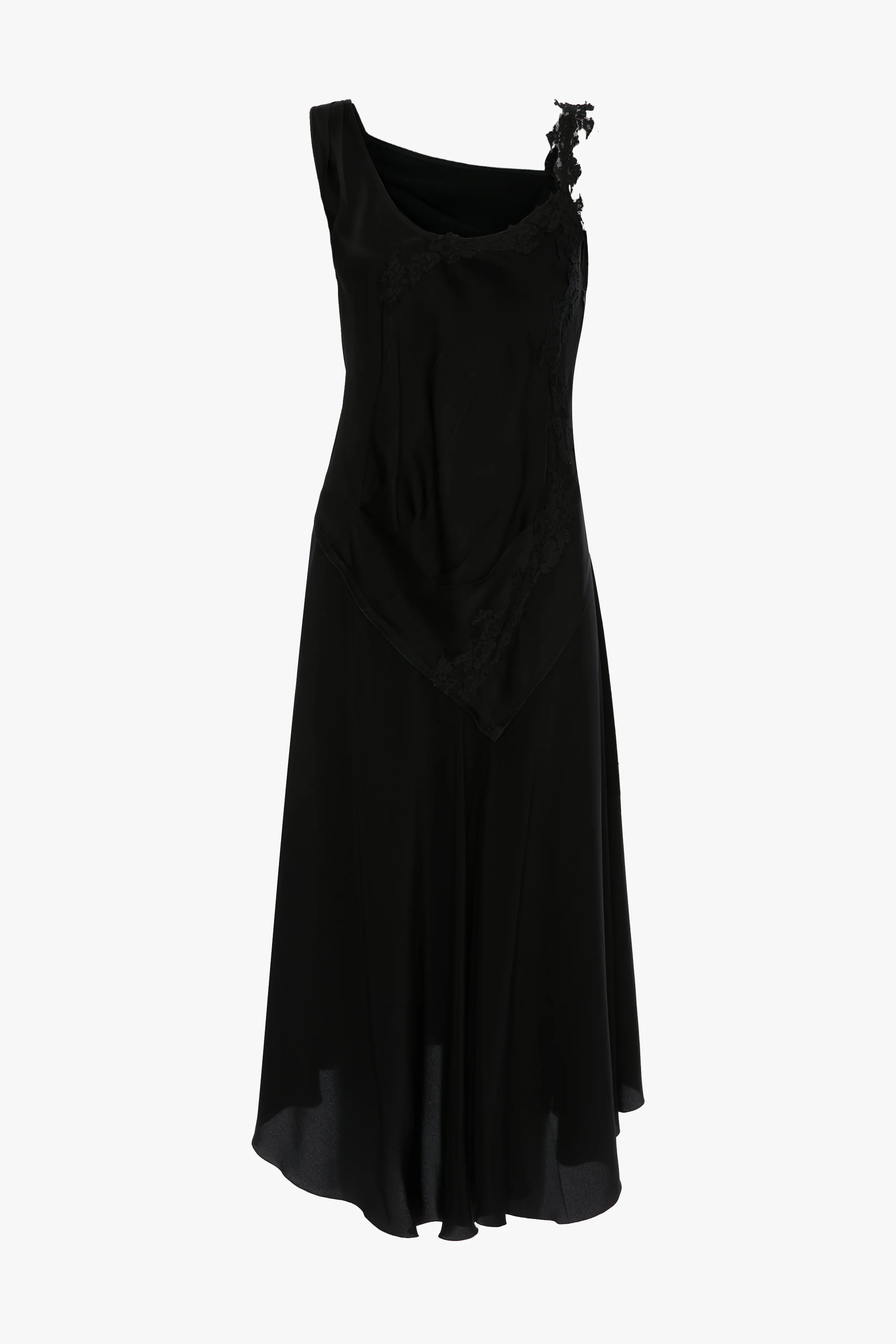 Lace Dress In Black - Image 5