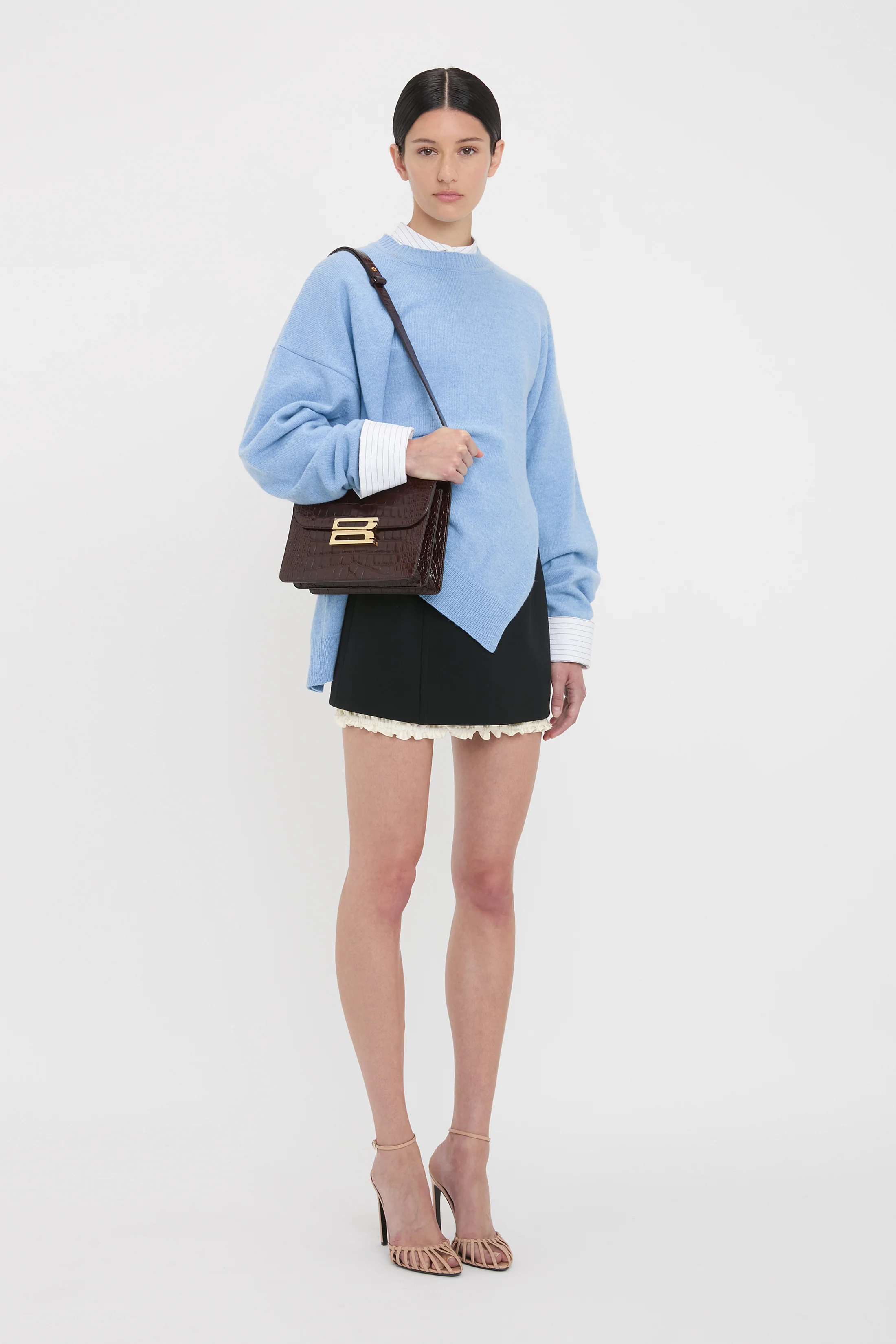 Dorian Bag Croc Embossed Leather - Image 2