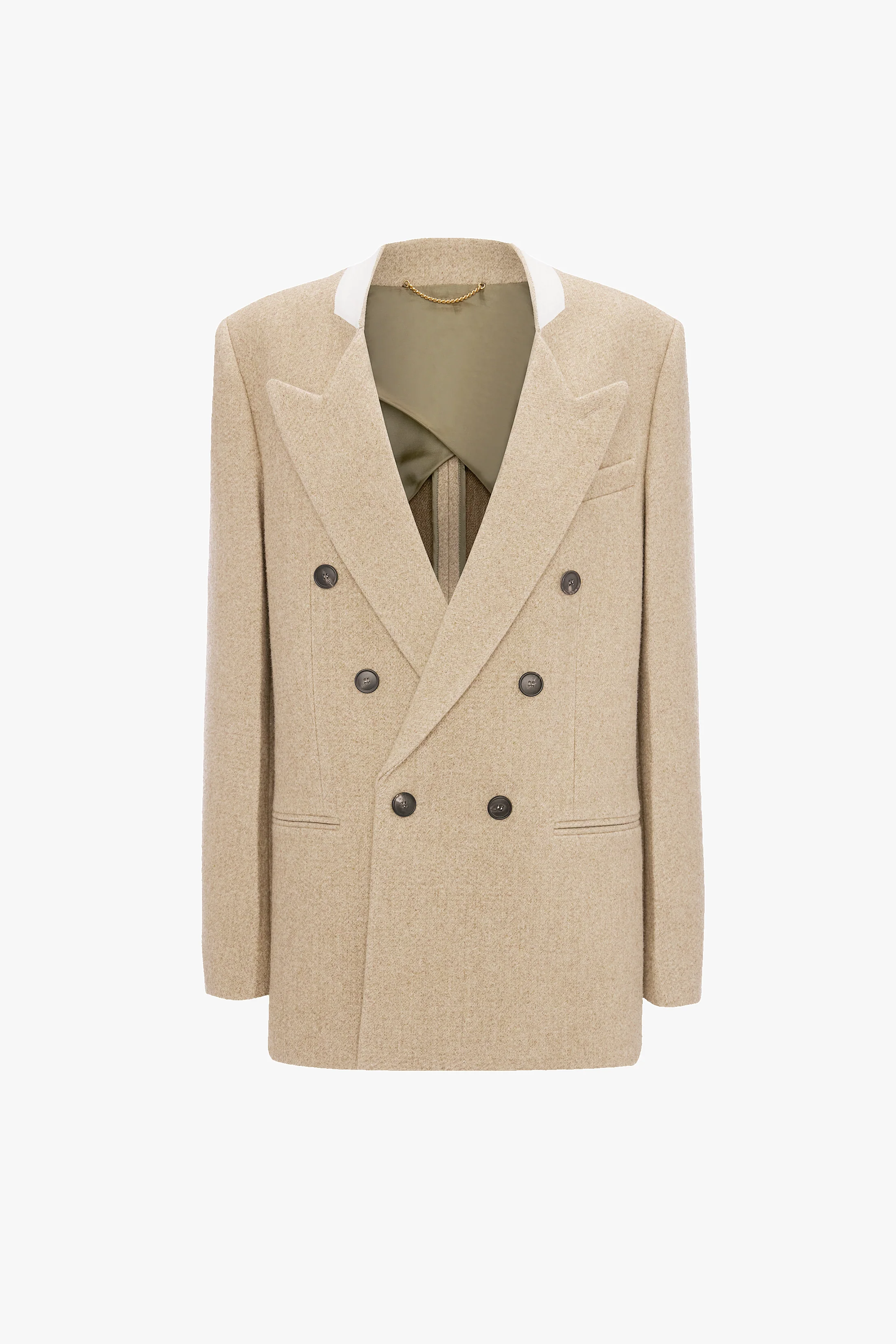 Beatrice Jacket In Camel Melange - Image 6