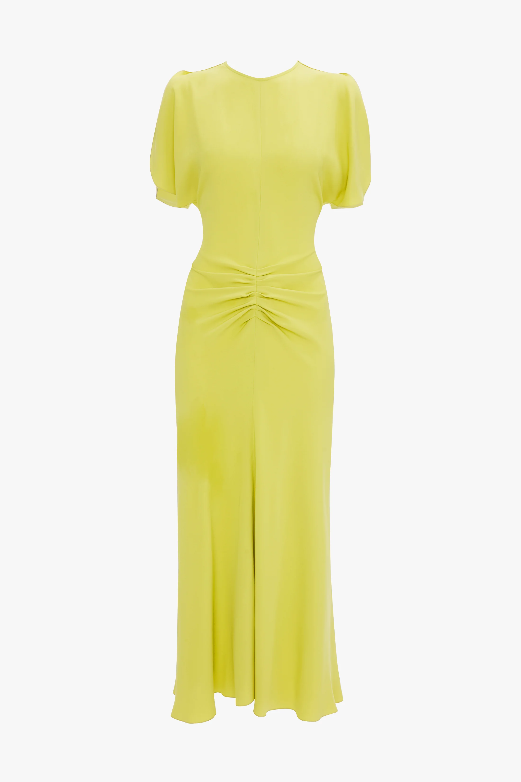Bela Midi Dress In Yellow - Image 5