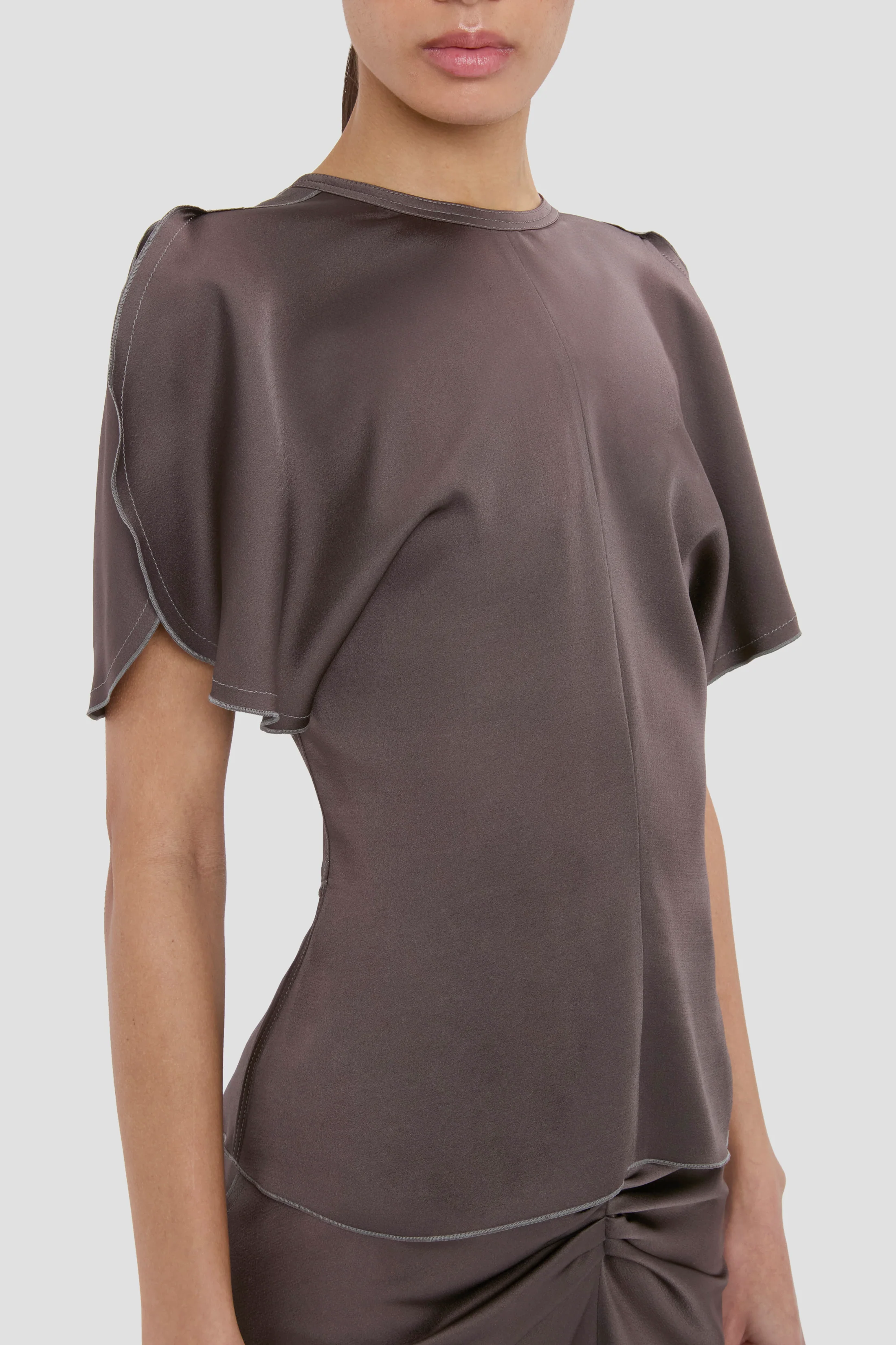 Bela Top In Grey - Image 3