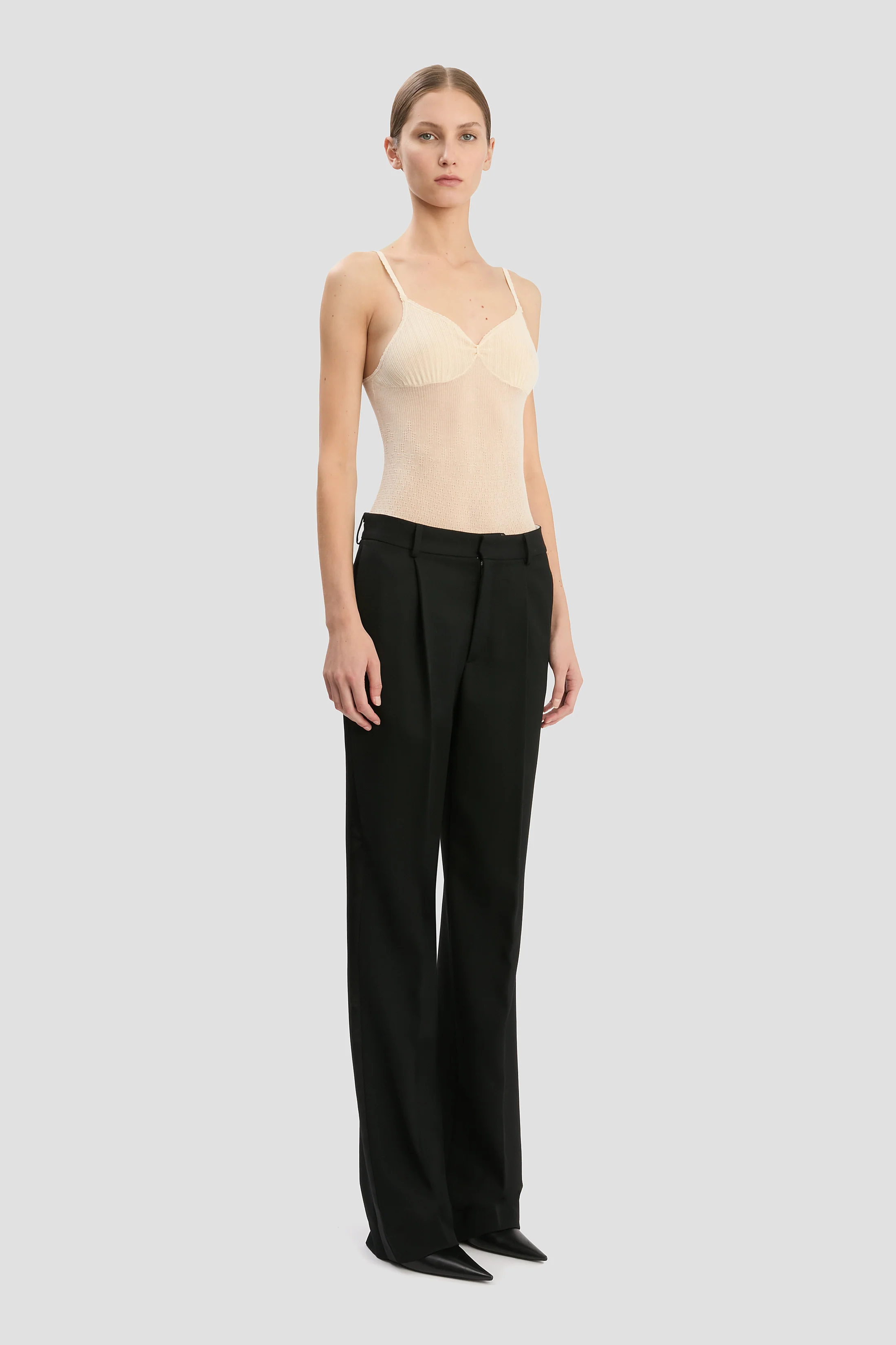 Cami Top In Pale Rose - Image 2
