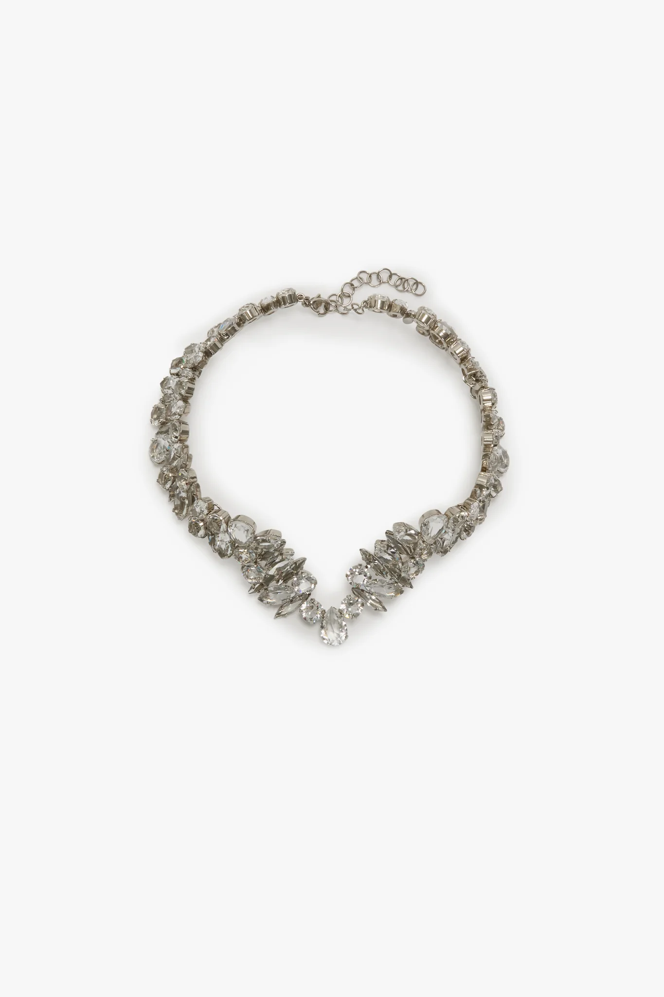 Crystal Choker In Silver - Image 3