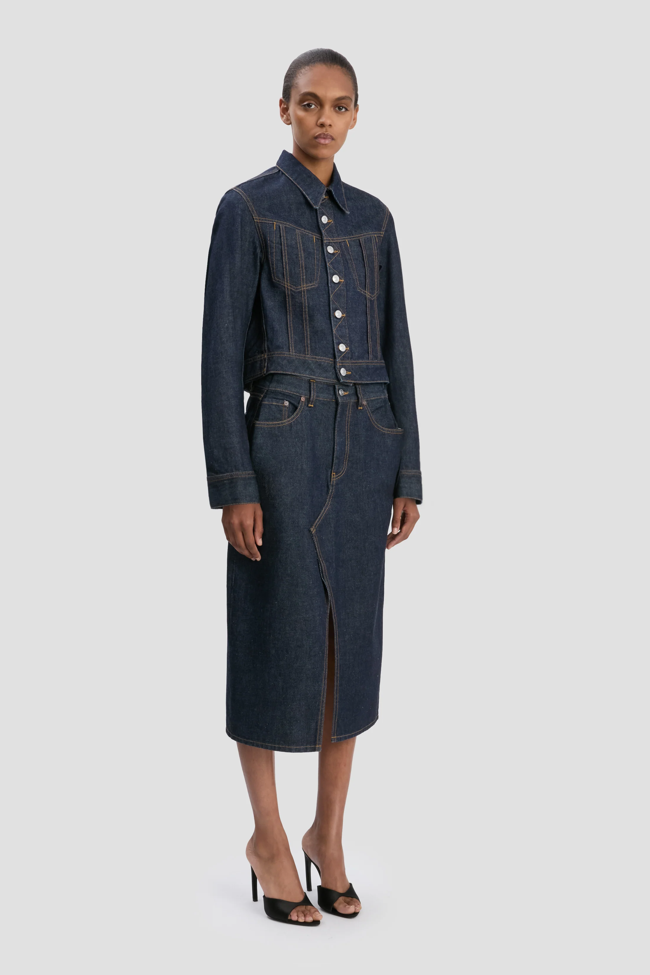 Denim Jacket In Light Rinse - Image 2
