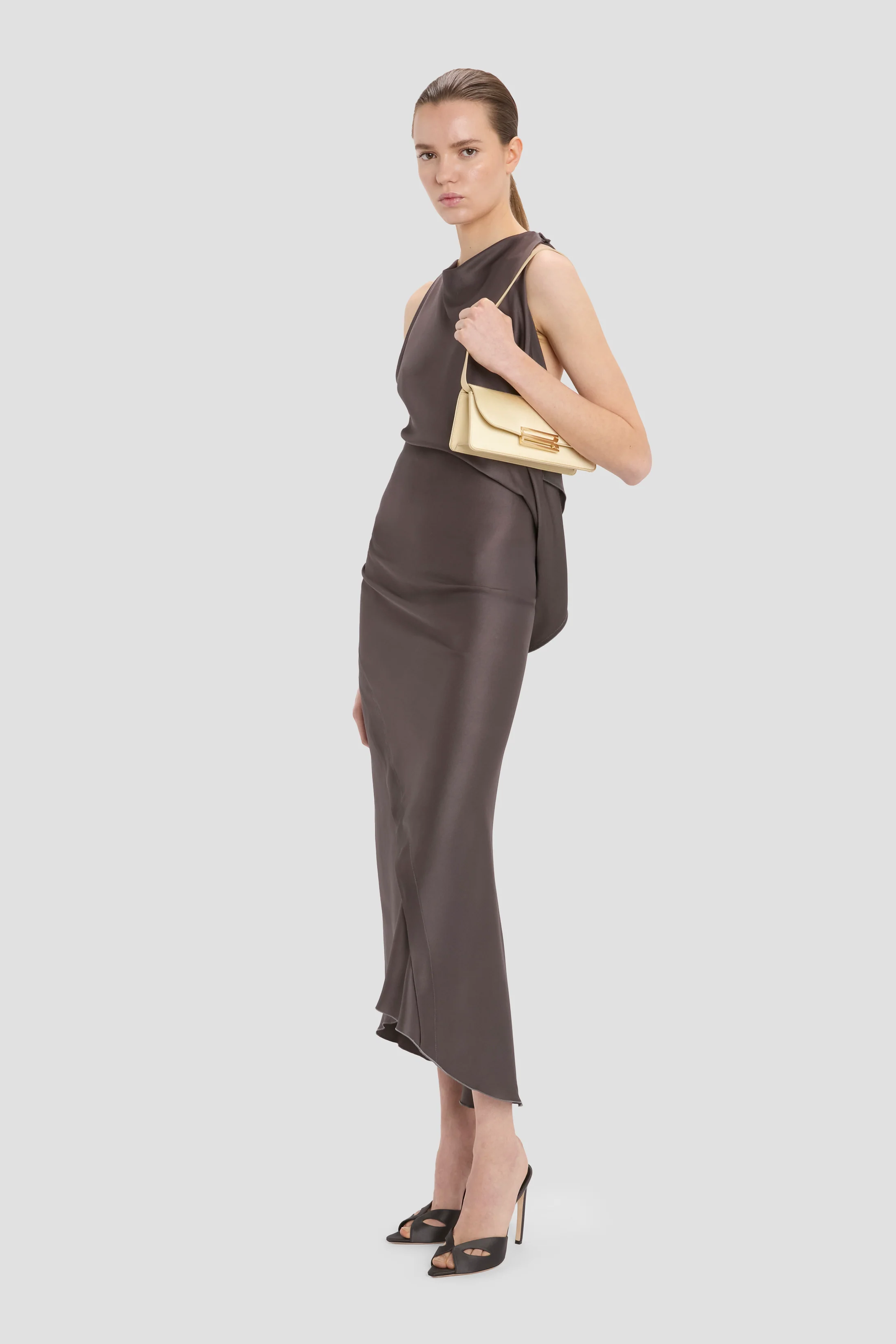 Dorian East-West Clutch Satin - Image 2