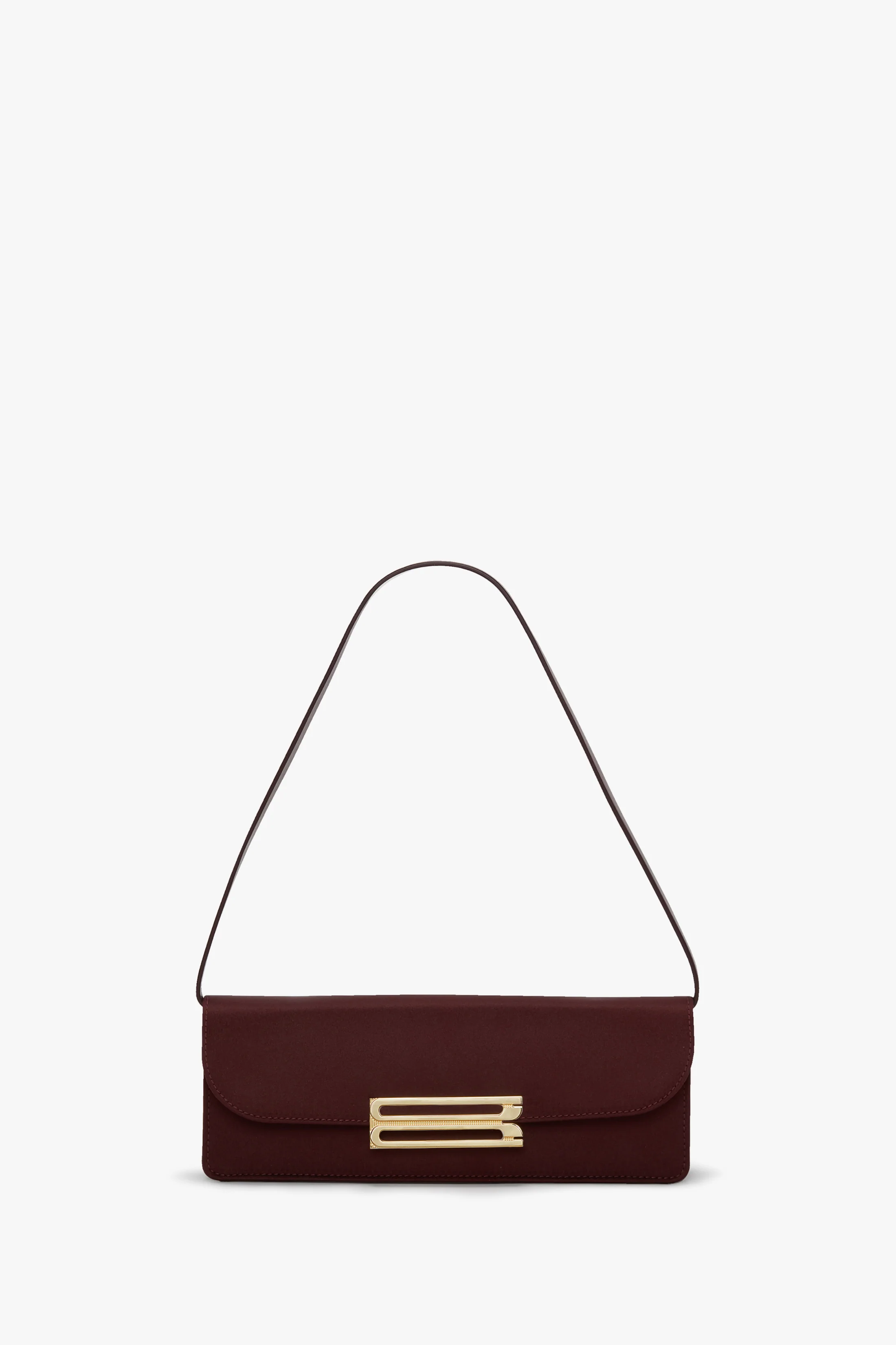 Dorian East-West Clutch Satin