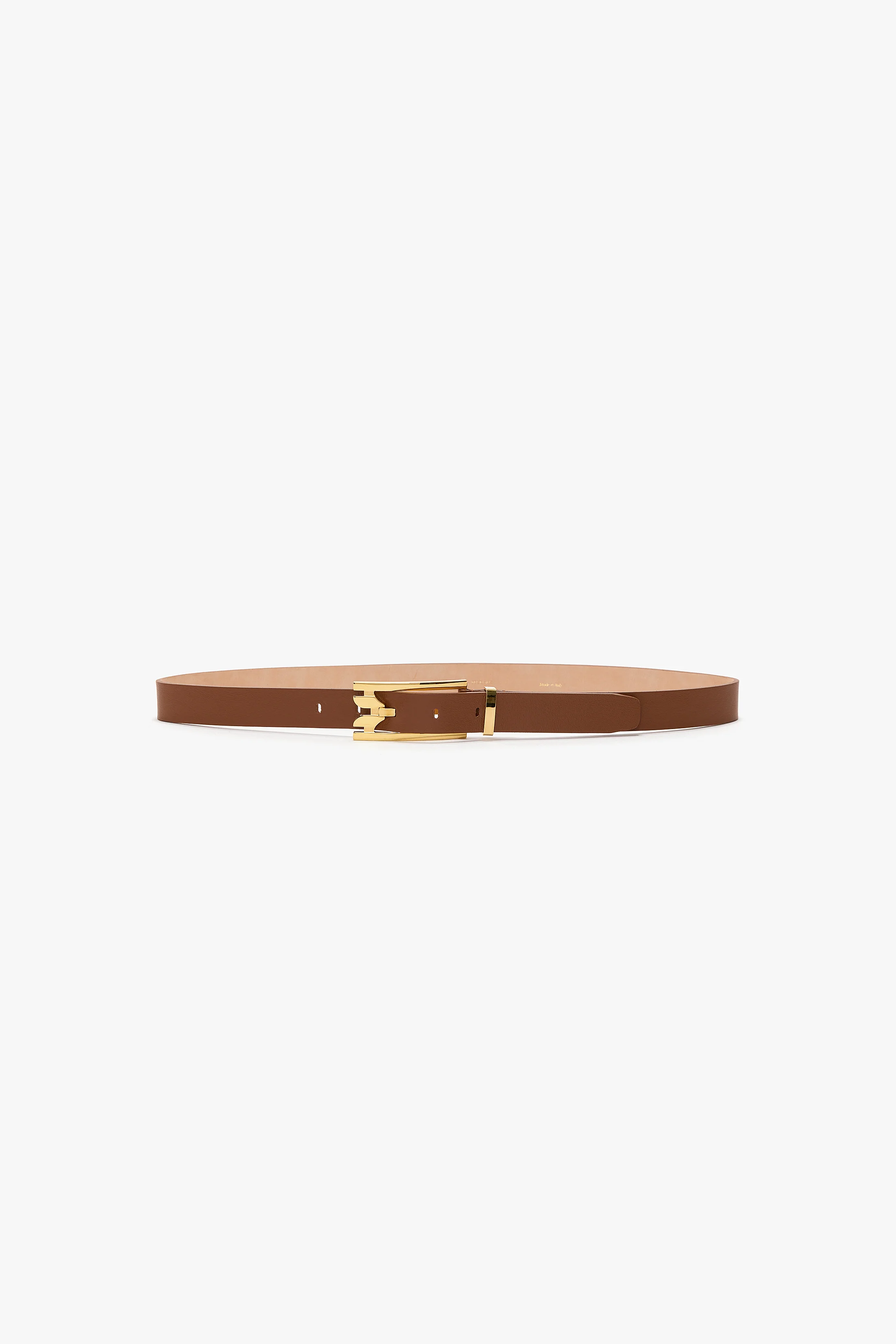 Dorian Pin-Buckle Belt 25mm Shiny Calf Leather