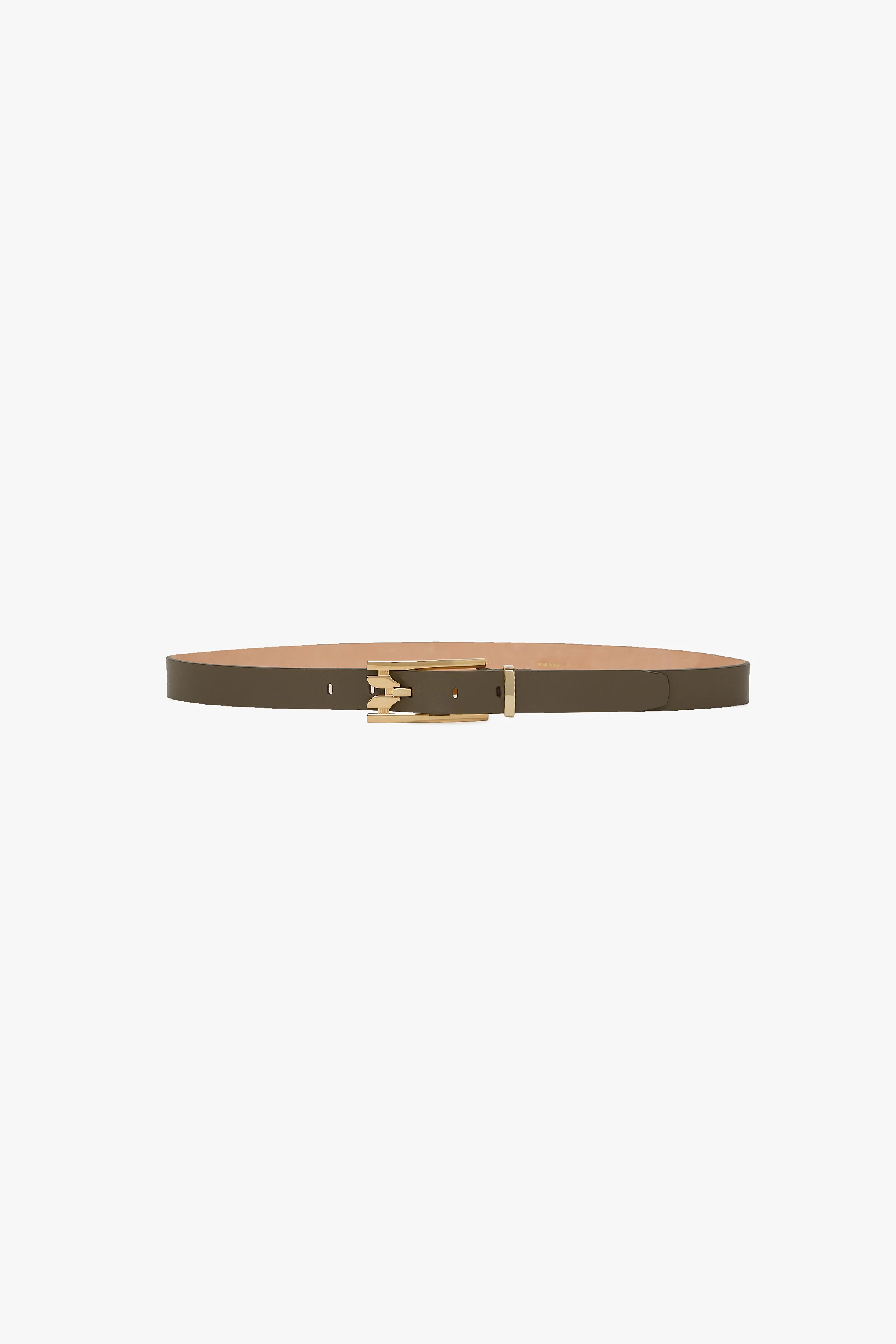 Dorian Pin-Buckle Belt 25mm Shiny Calf Leather