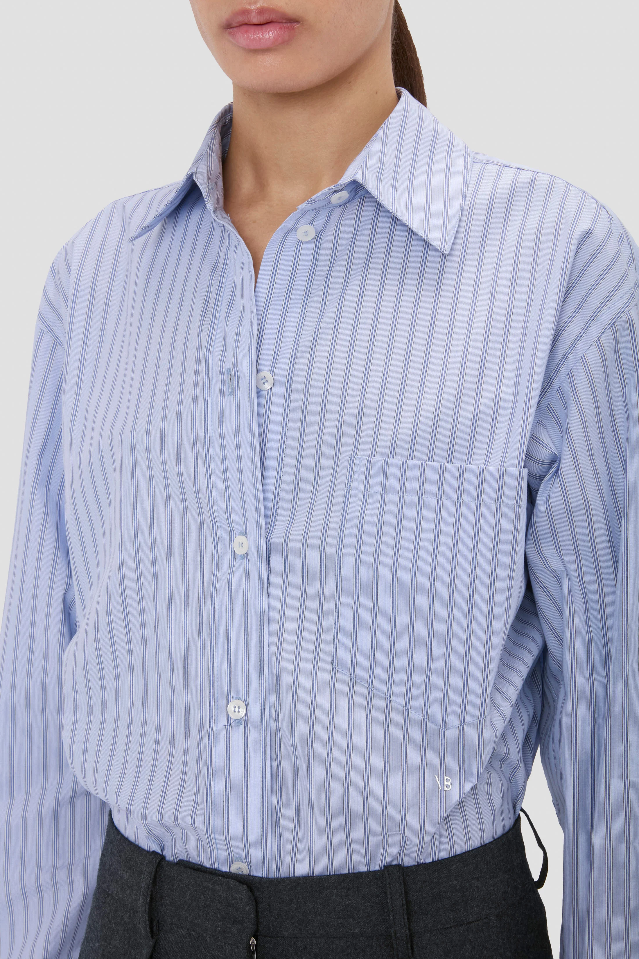 Ellys Shirt In Blue - Image 3