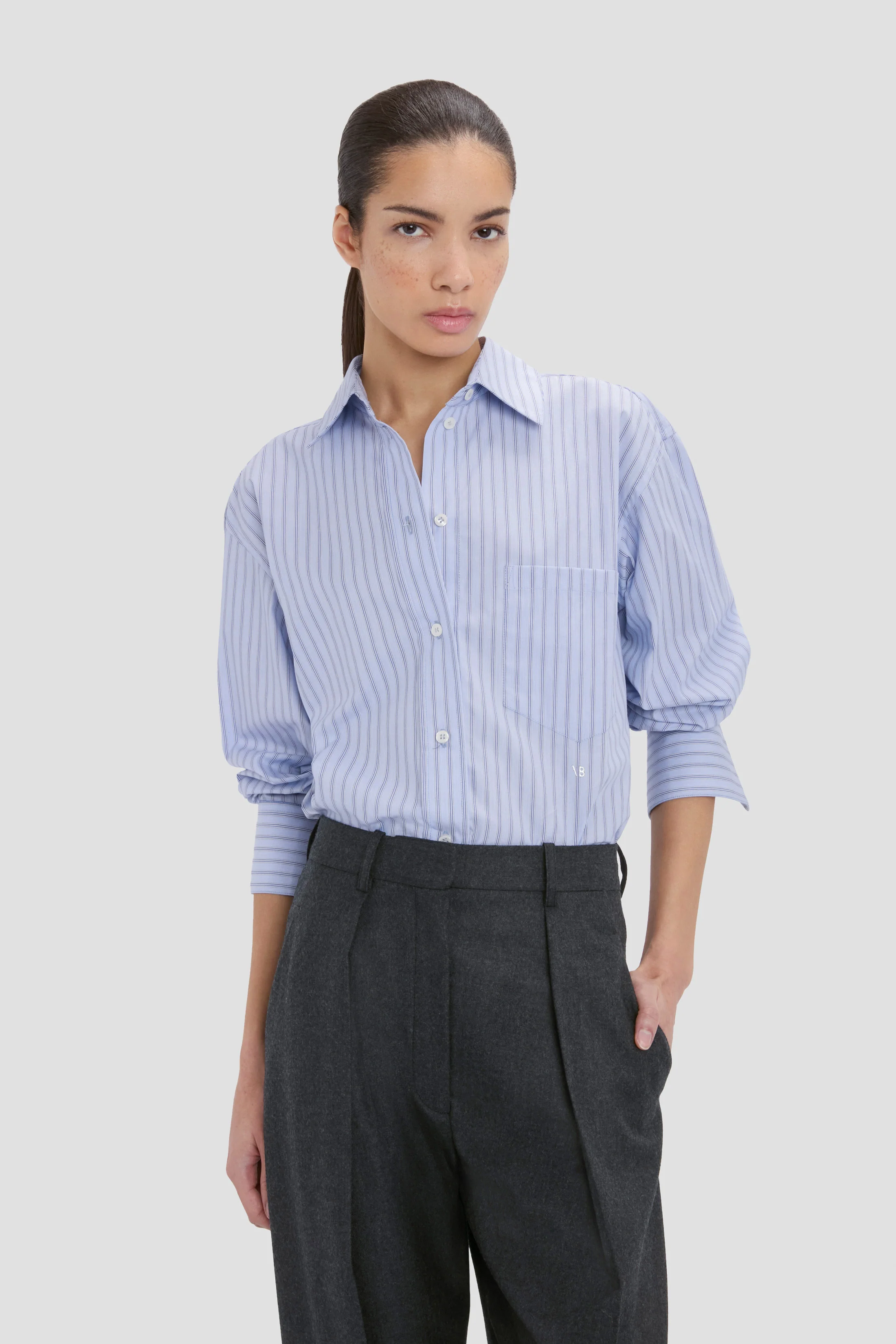 Ellys Shirt In Blue - Image 4