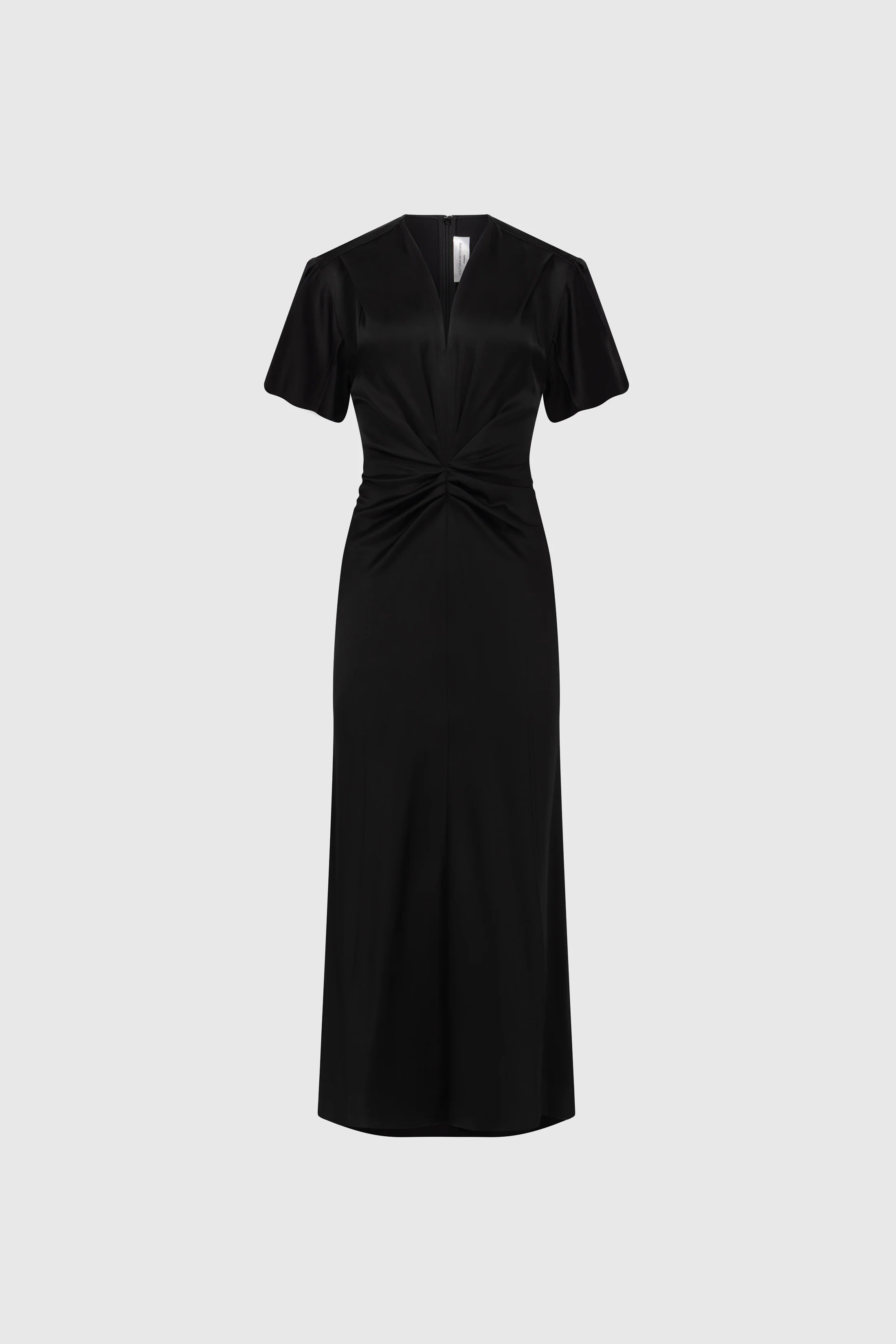 Eve Midi Dress In Black - Image 6