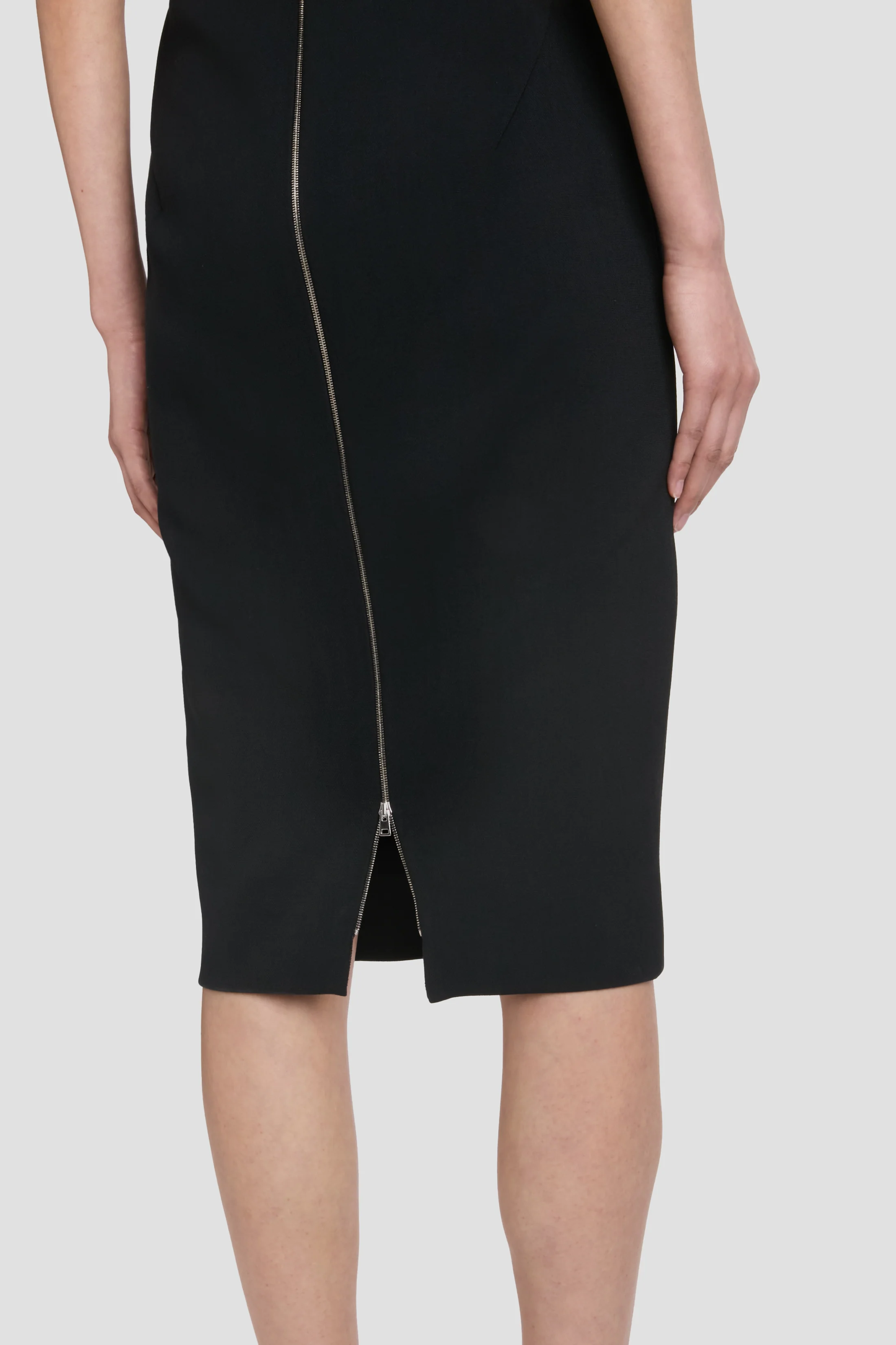 Claude Midi Dress In Black - Image 4