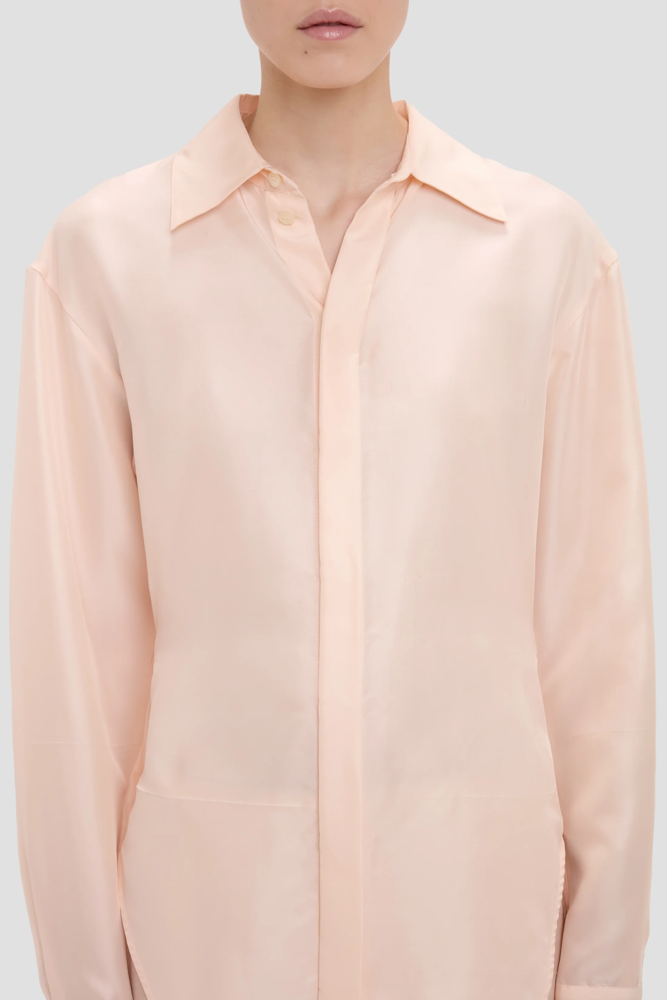 Slim Crease Detail In Blossom - Image 2