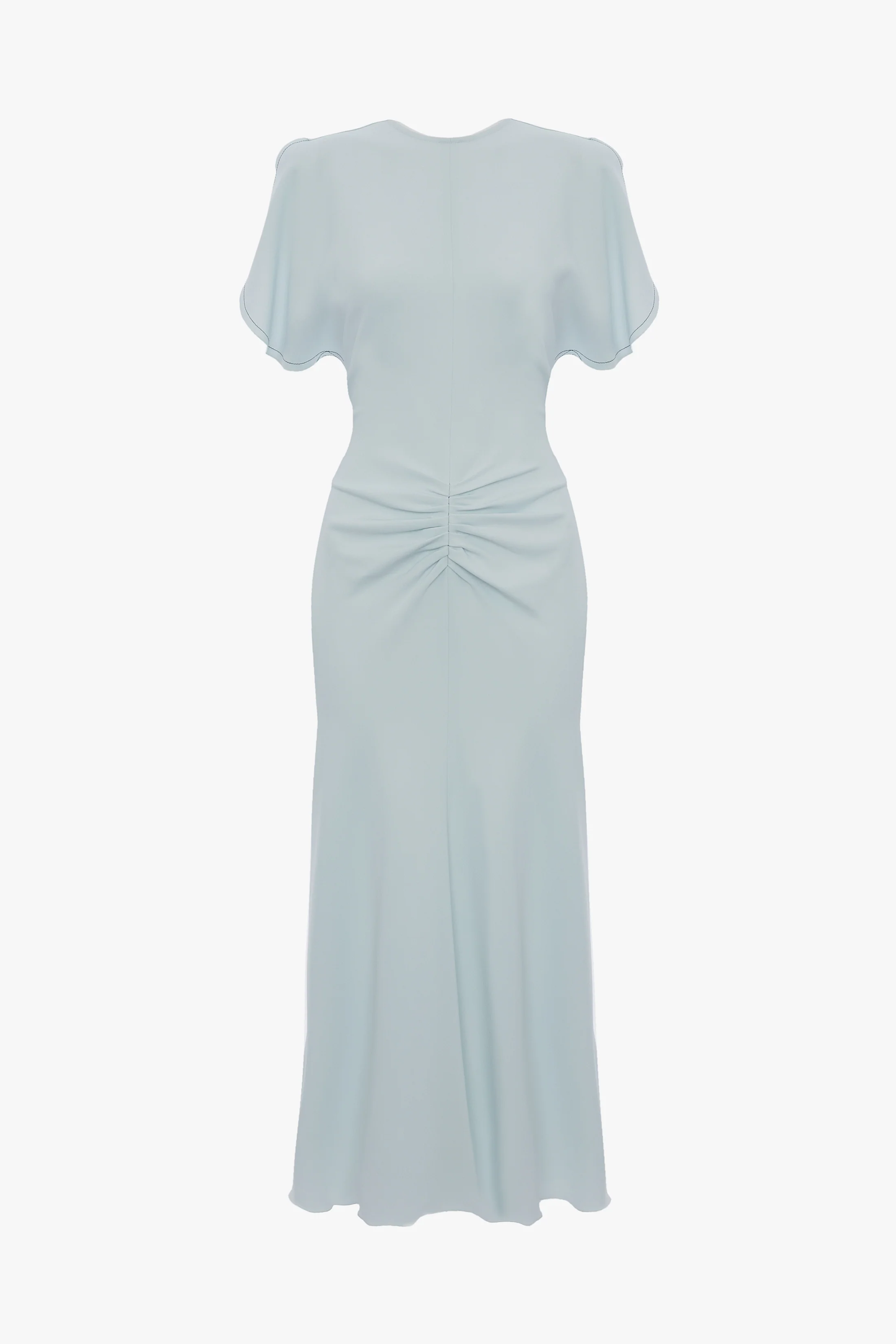 Bela Midi Dress In Glacial Blue - Image 5