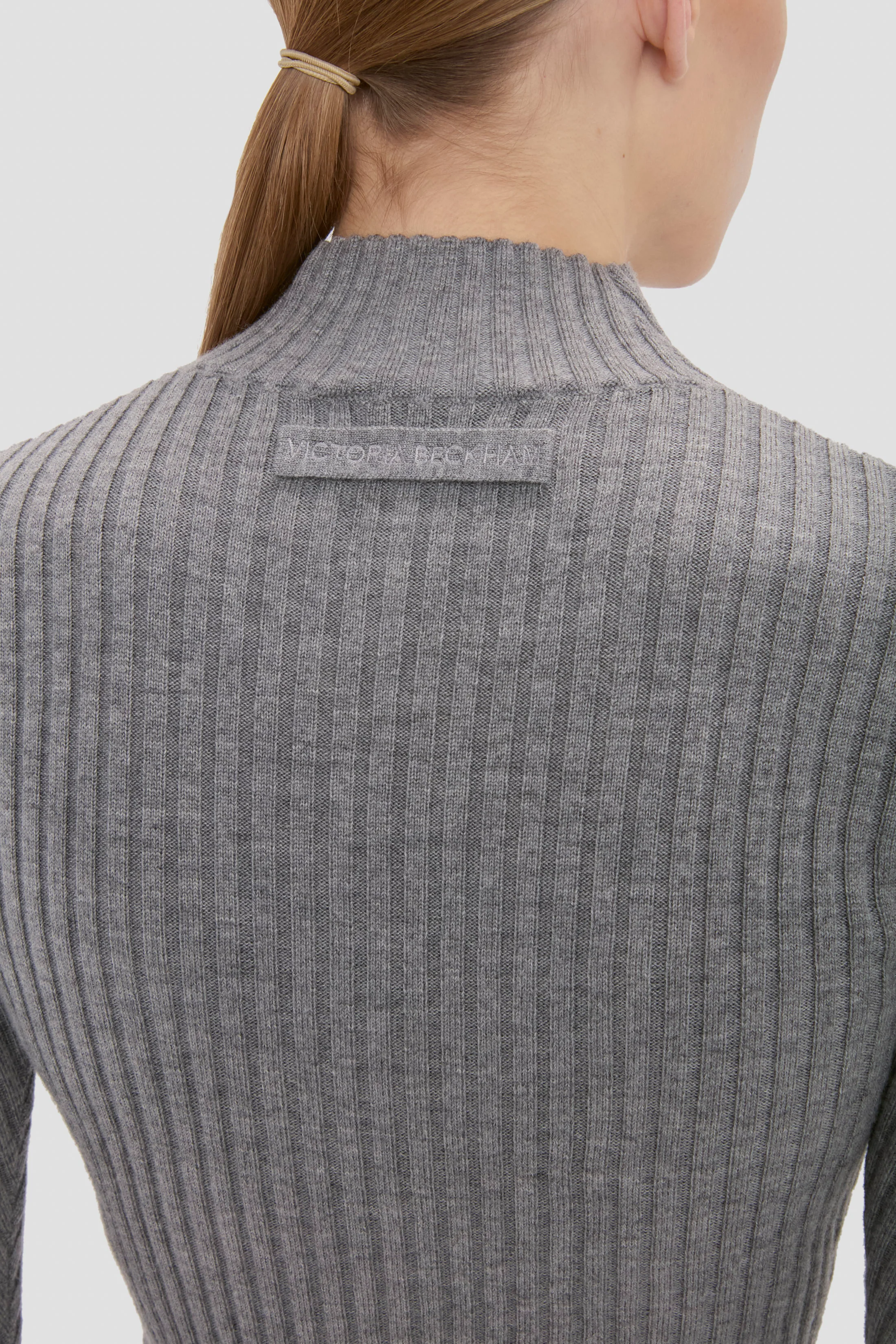 Georgia Jumper In Grey Marl - Image 3