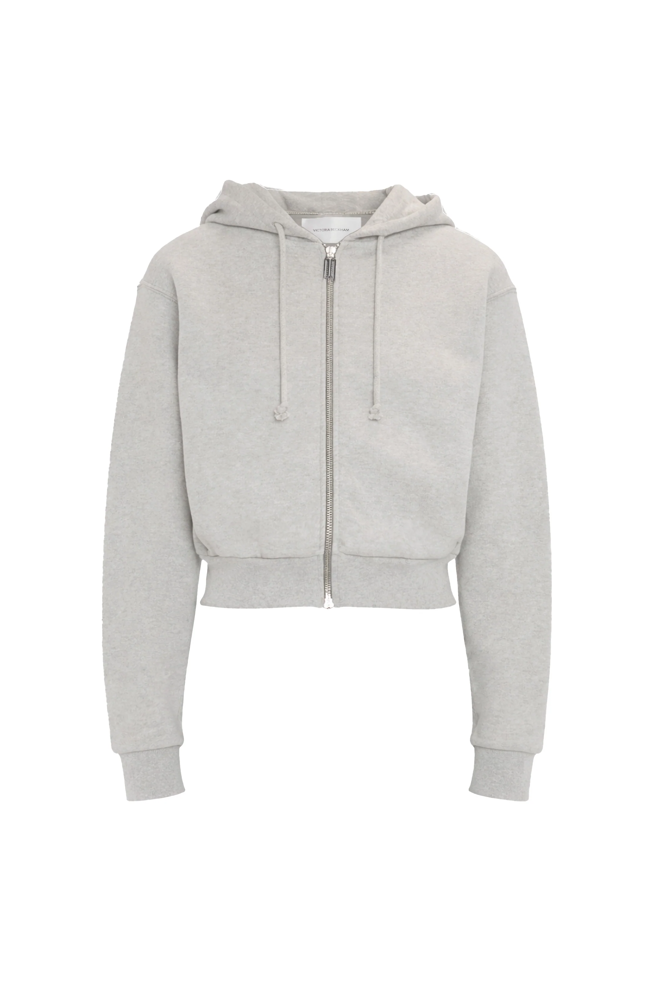 Full Zip Hoodie In Grey Marl - Image 5
