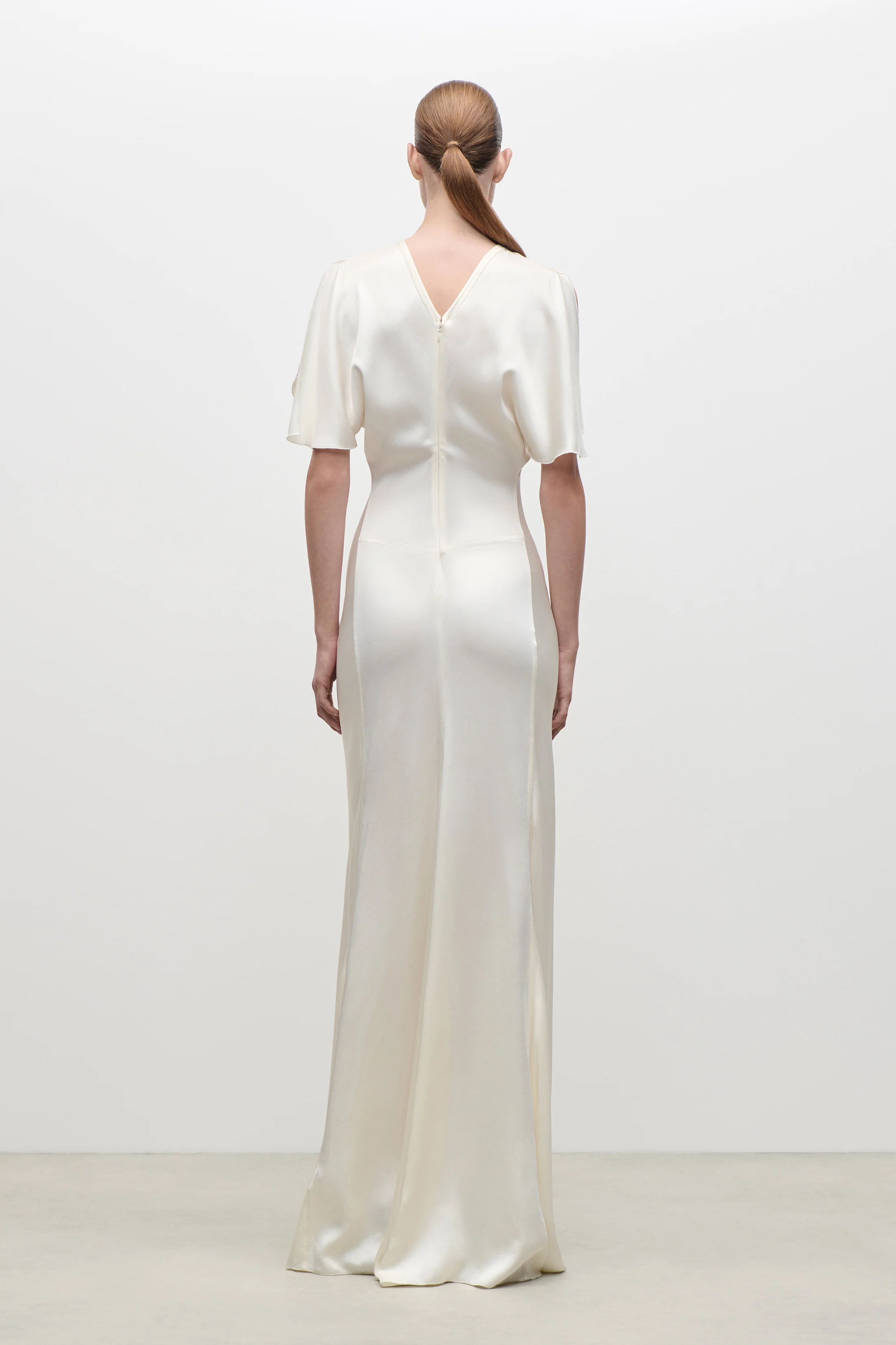Isabella Gown In Ivory - Image 3