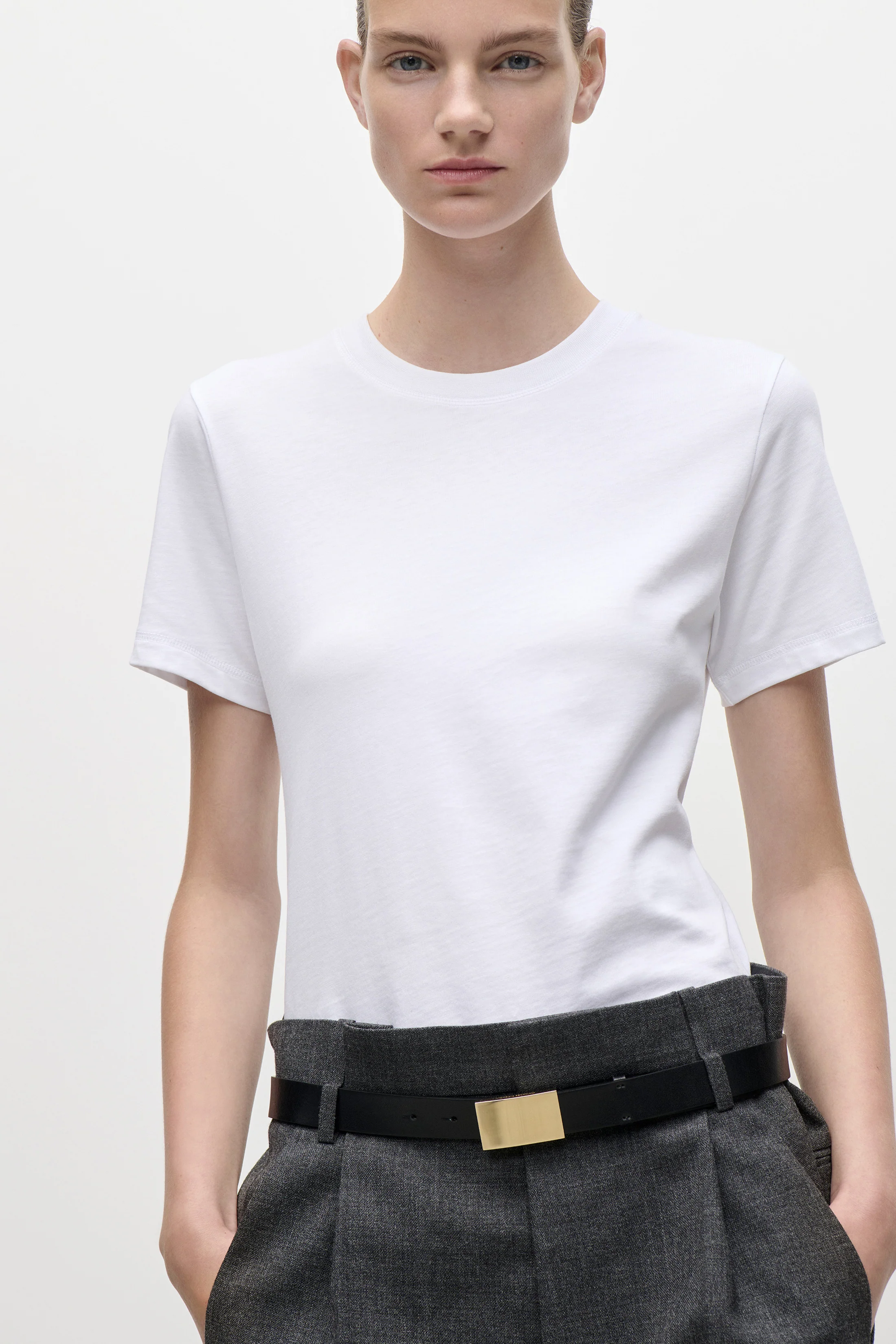 Jamie T-Shirt In White - Image 4