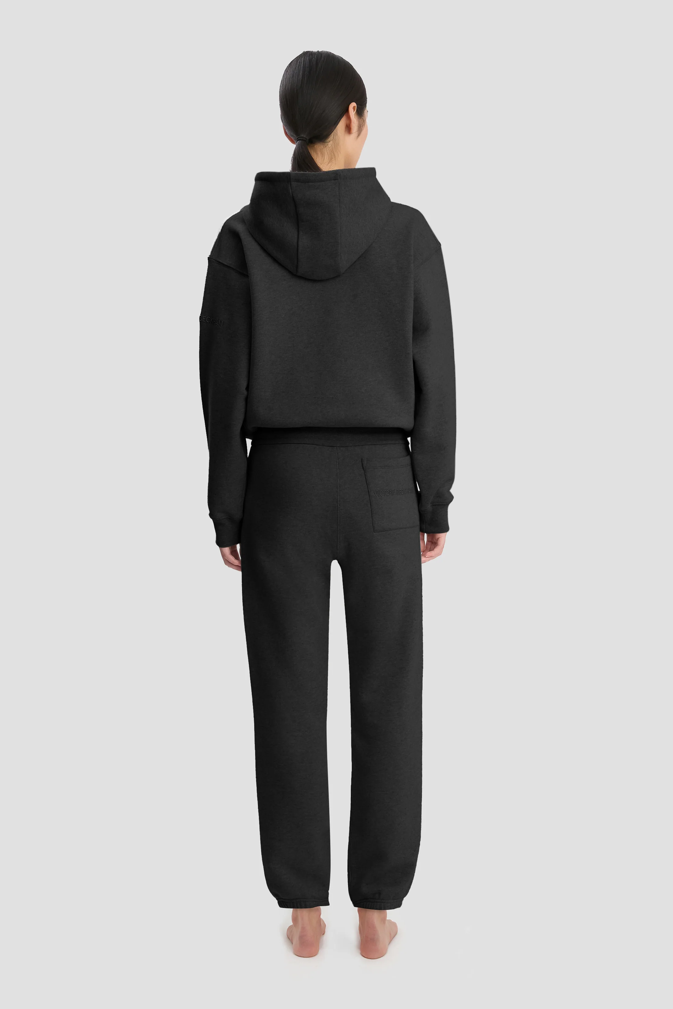 Logo Embroidered Jogger In Black - Image 3