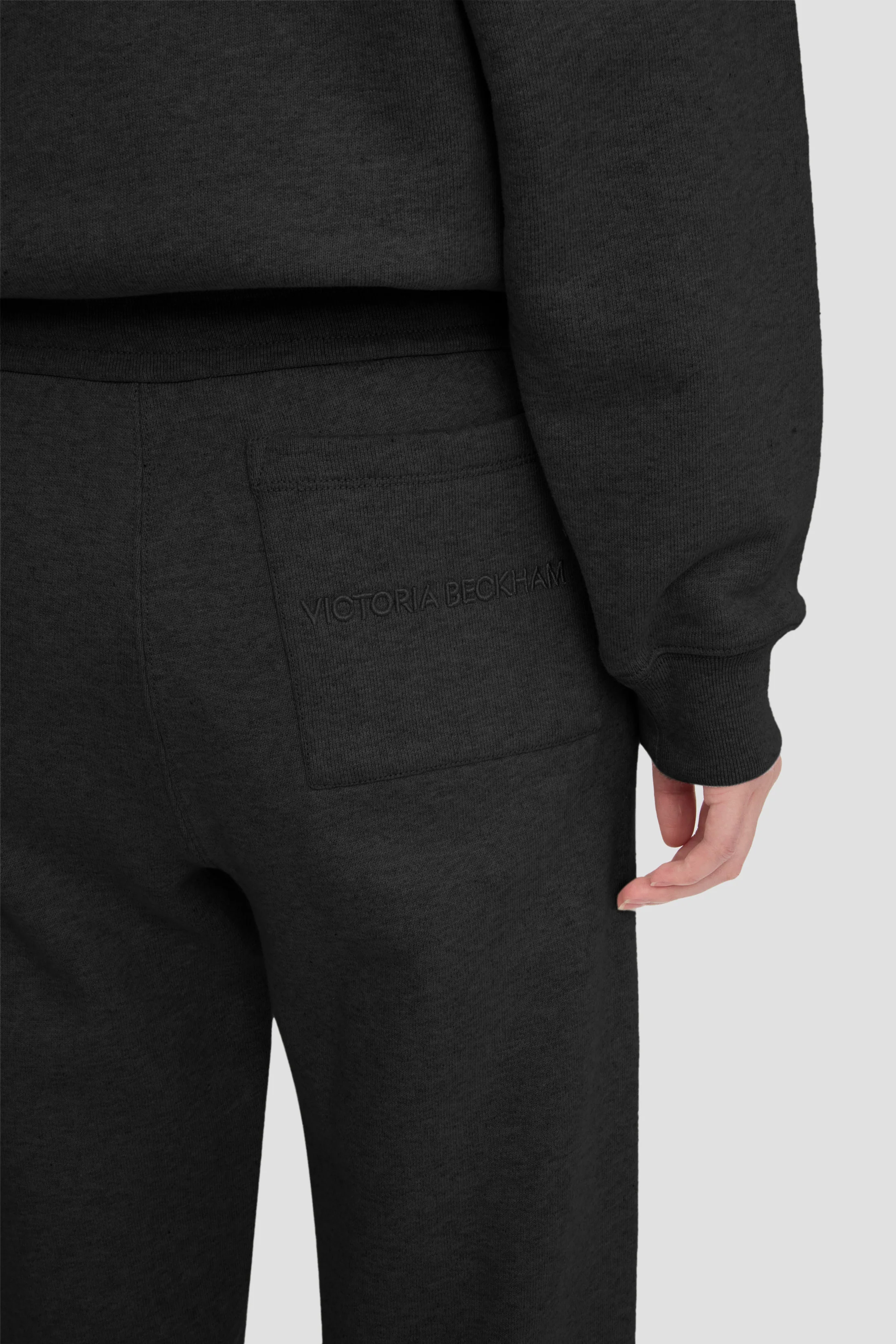 Logo Embroidered Jogger In Black - Image 4