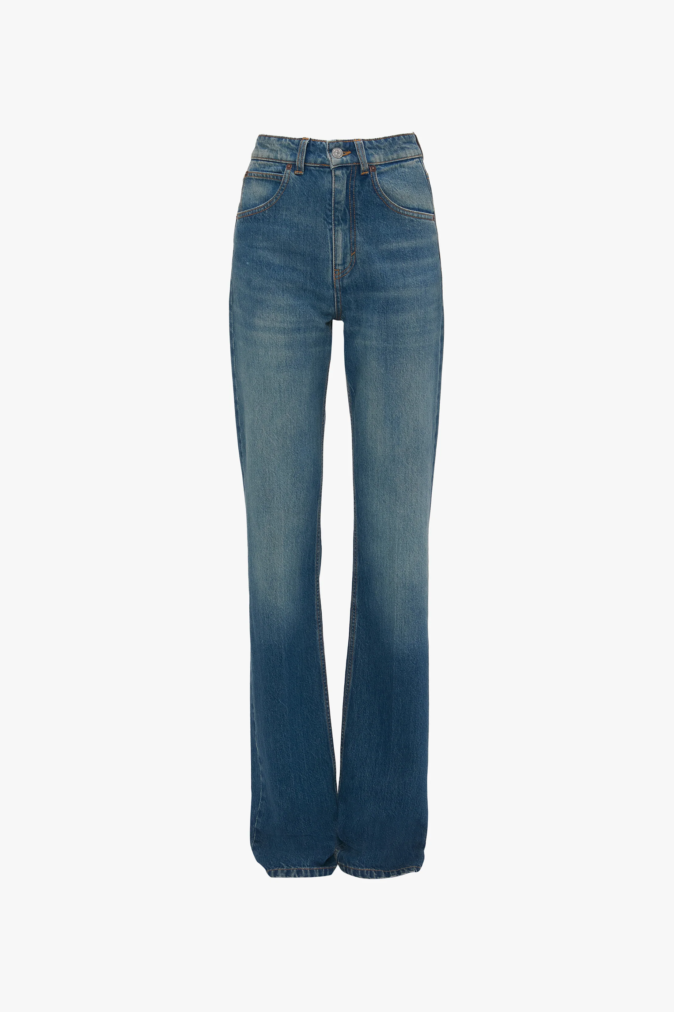 Julia Stretch Jean In Mid Blue - Image 6