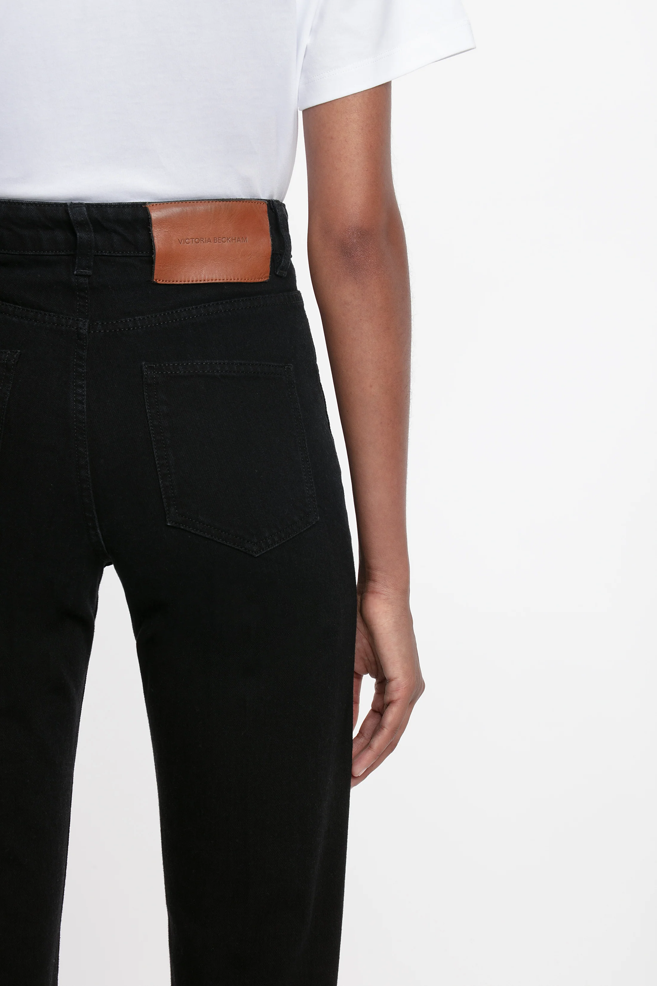 Julia Stretch Jean In Washed Black - Image 5