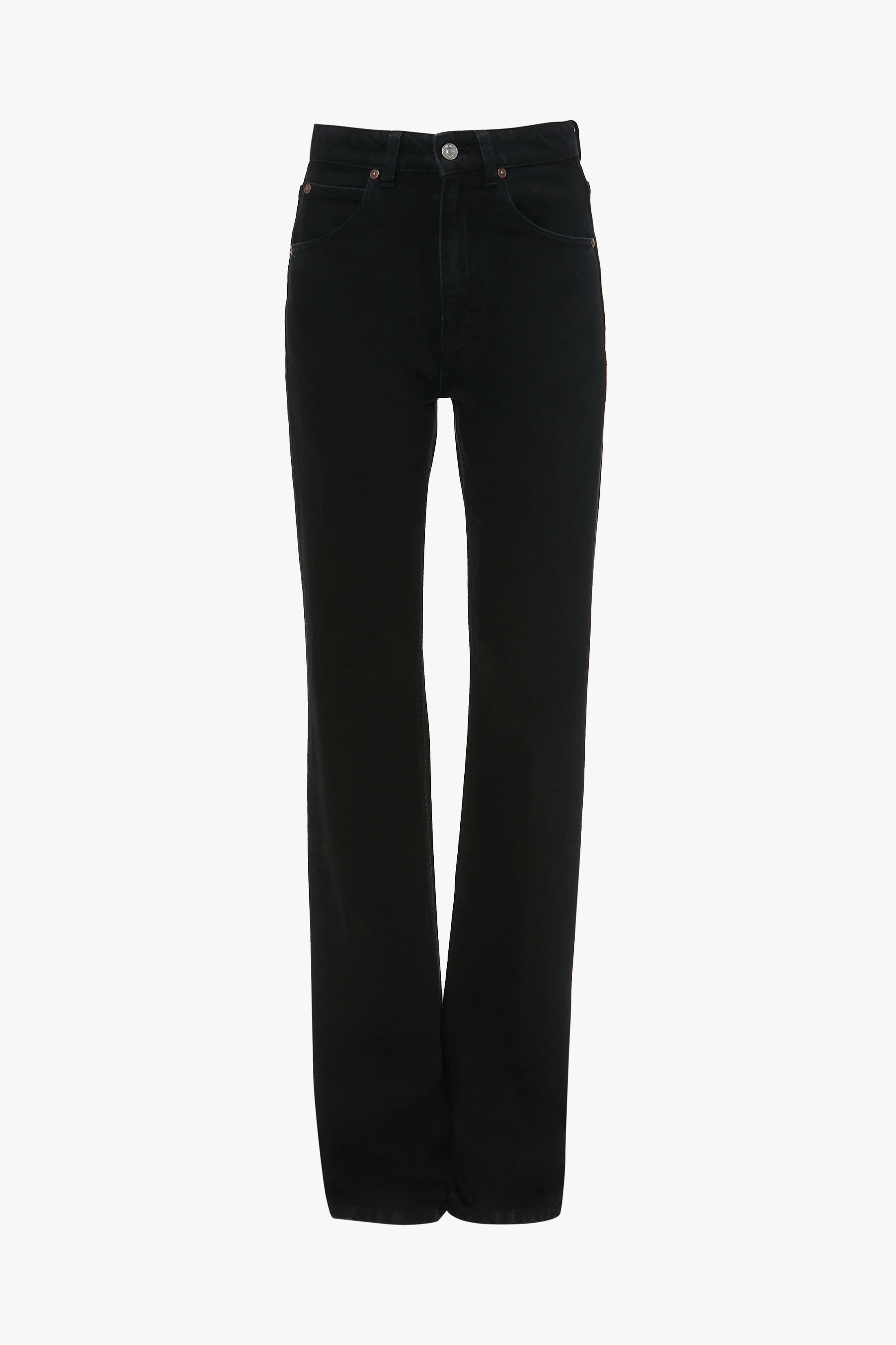 Julia Stretch Jean In Washed Black - Image 6