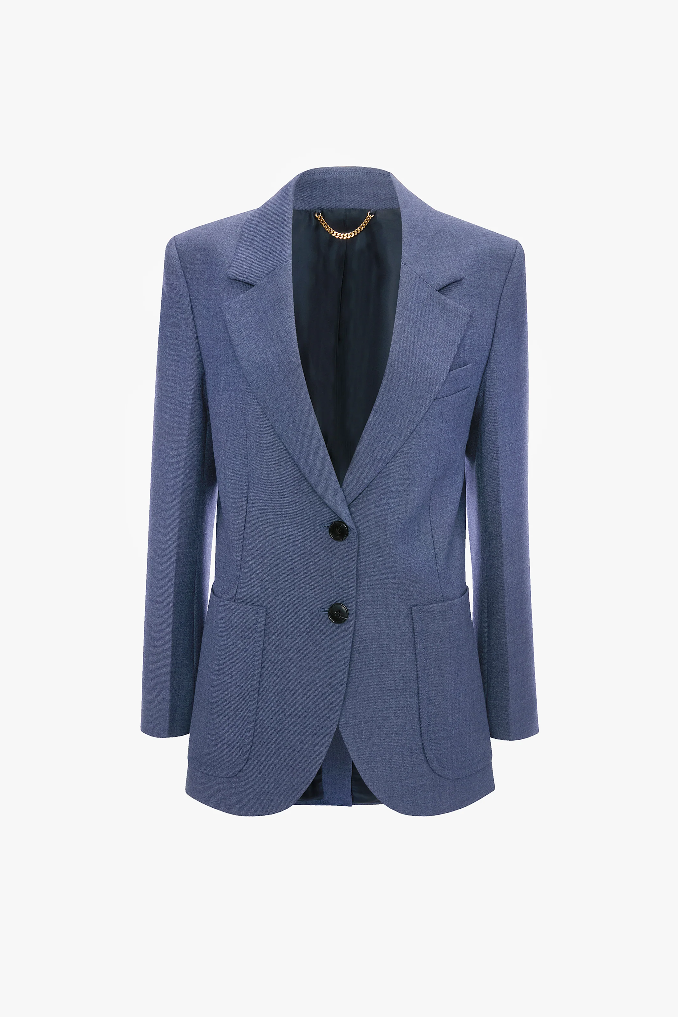 Katherine Jacket In Blue Melange - Image 5
