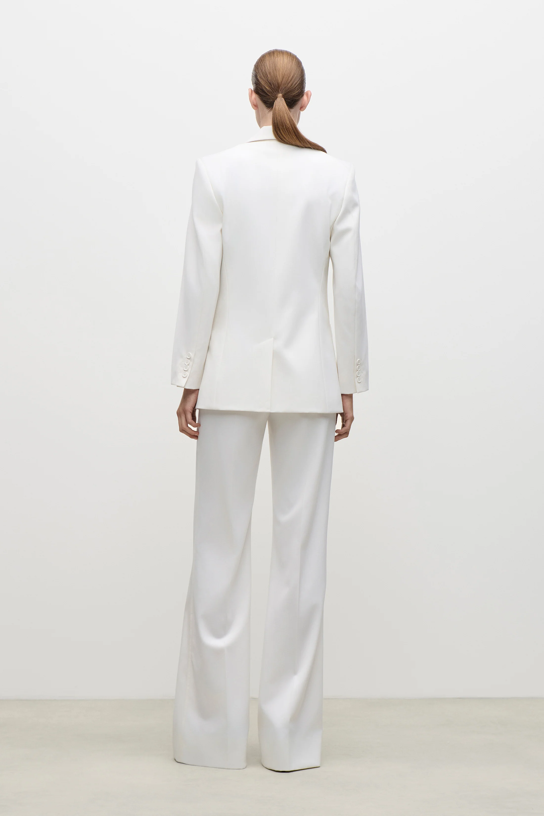 Katherine Jacket In Ivory - Image 3