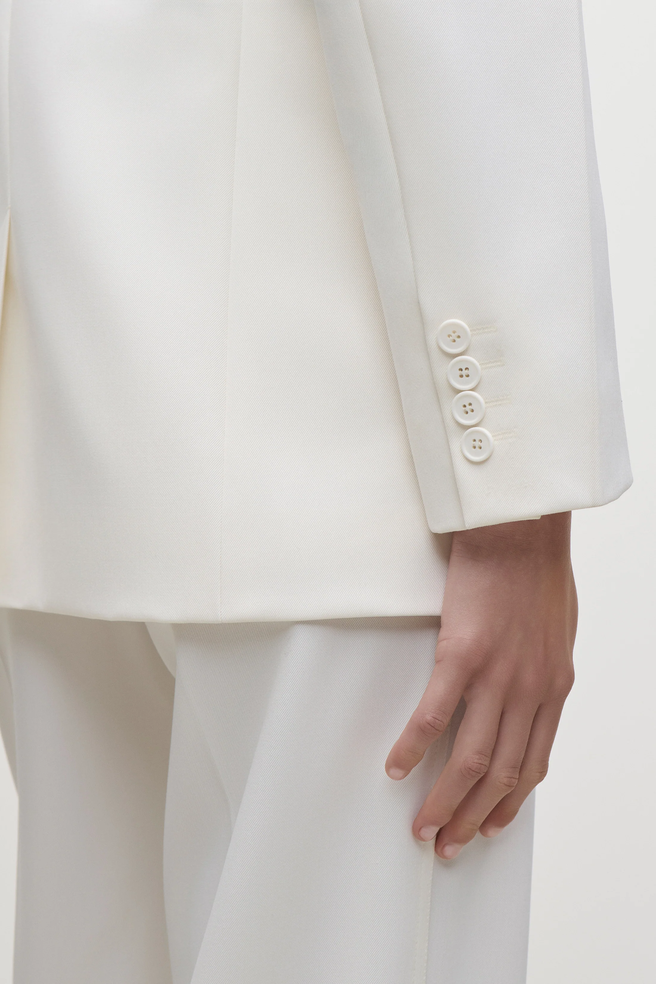 Katherine Jacket In Ivory - Image 5