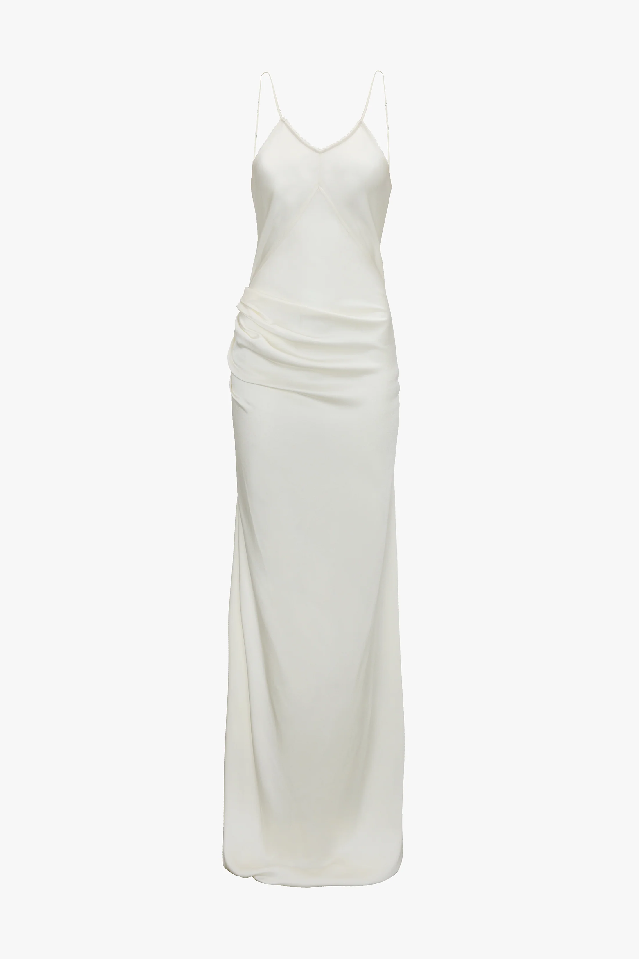 Cami Floor-Length Dress In Ivory - Image 6