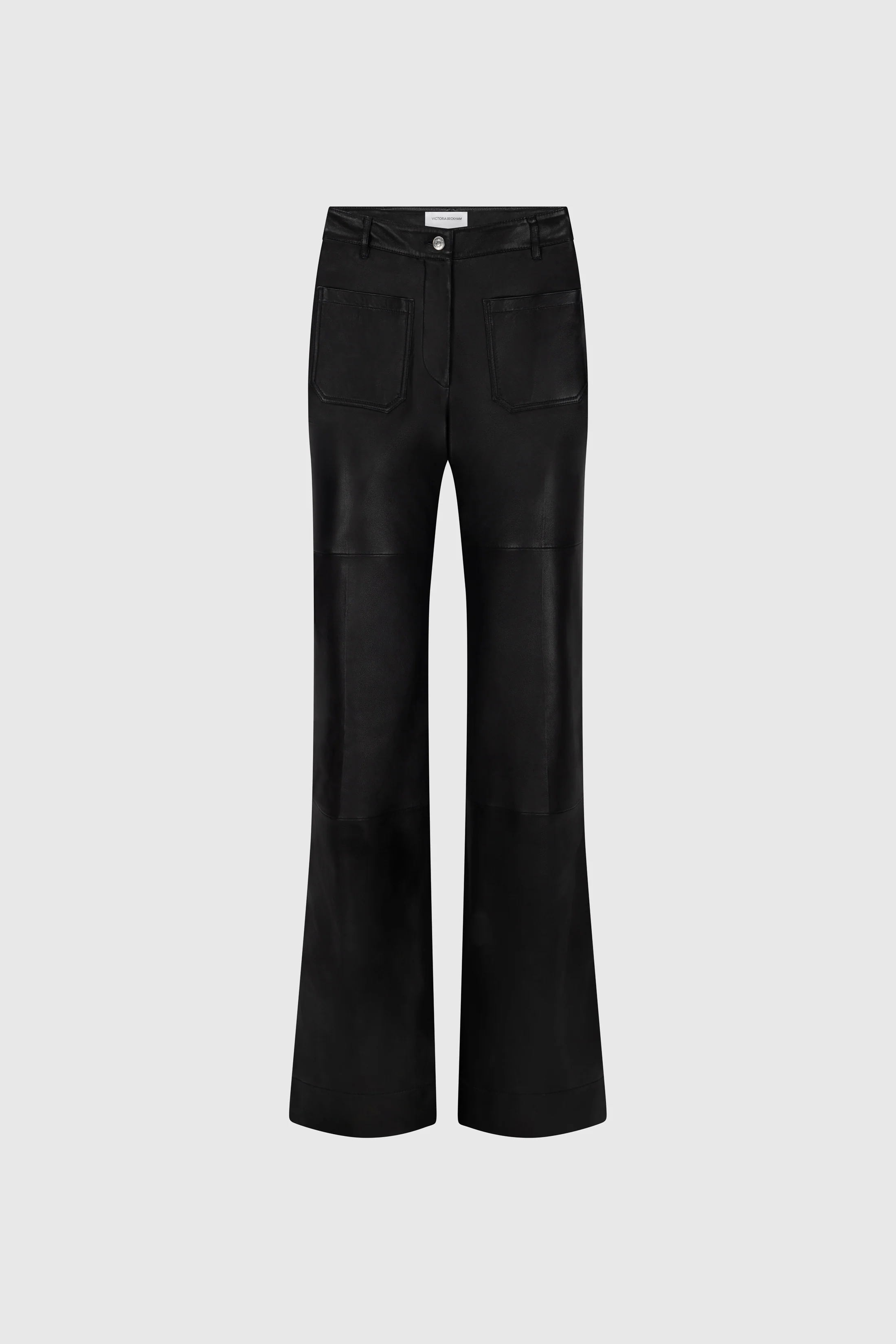 Leather Alina Trouser In Black - Image 8