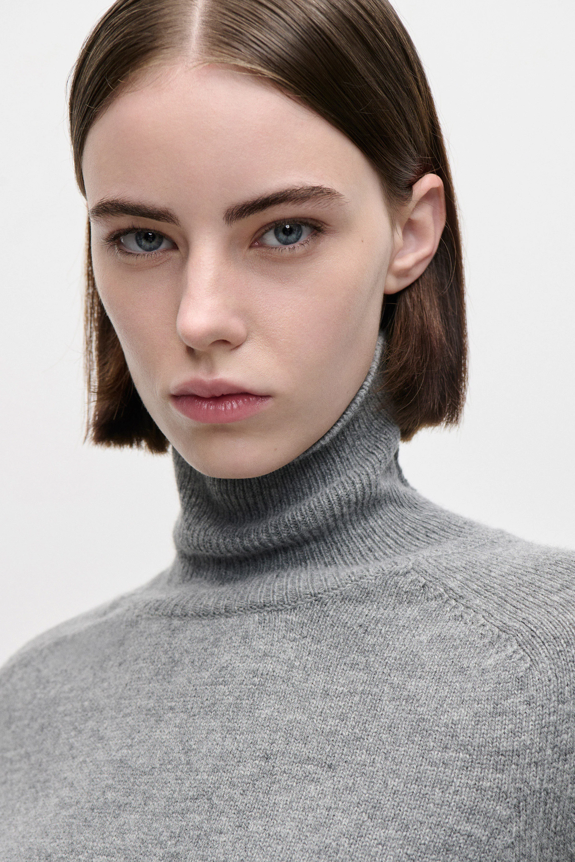 Marie Jumper In Grey Marl - Image 5