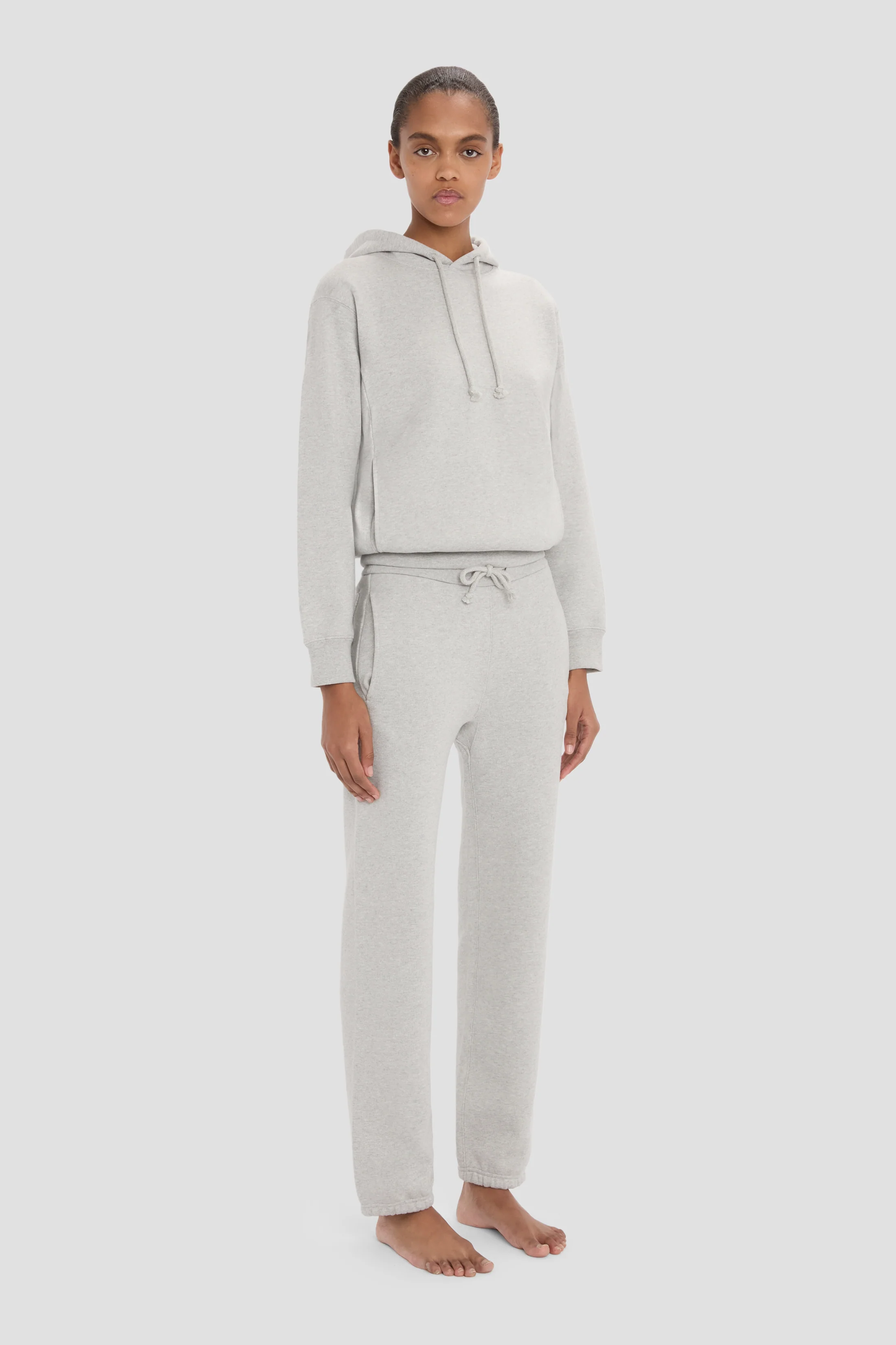 Mica Hoodie In Grey Marl - Image 2