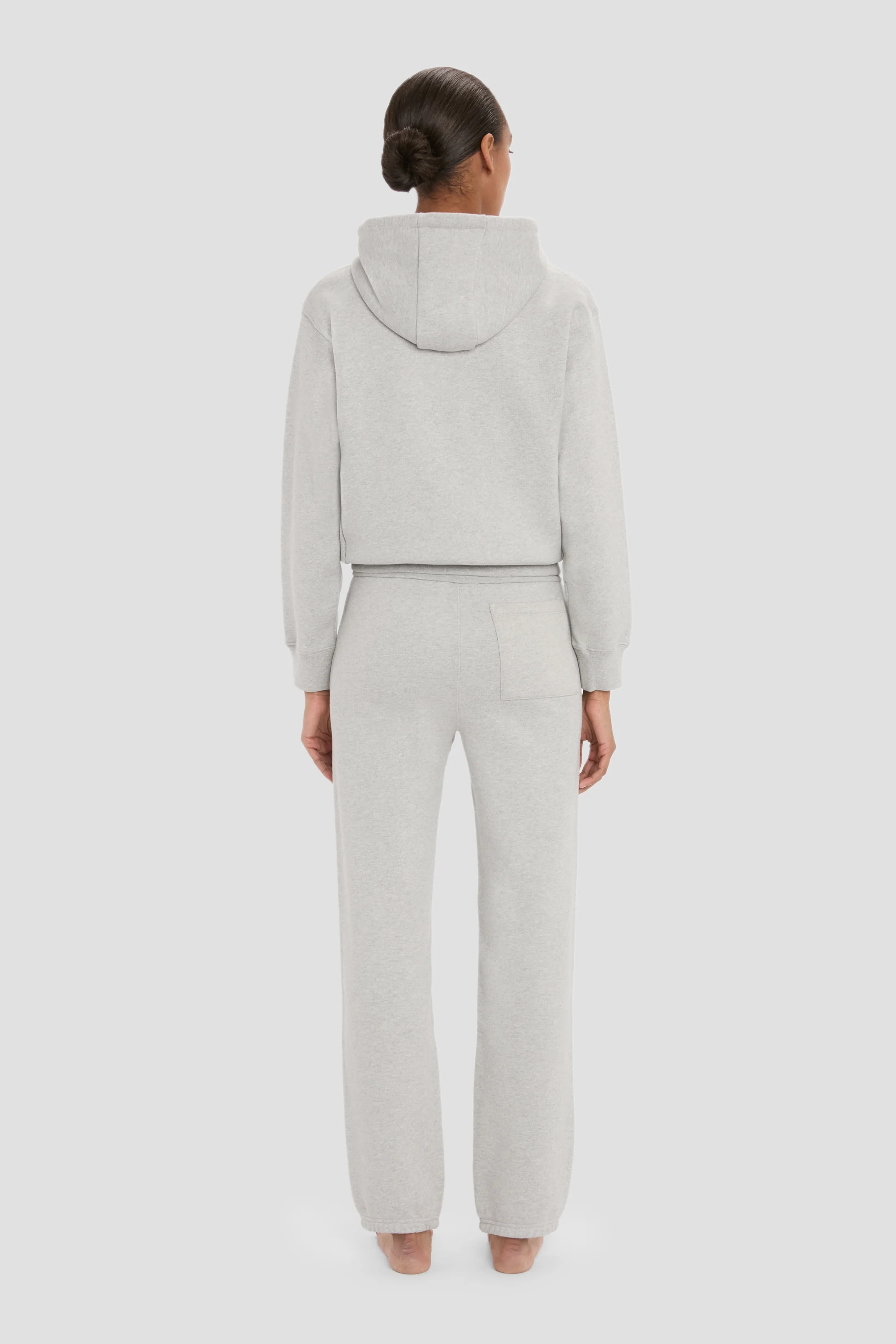 Mica Hoodie In Grey Marl - Image 4