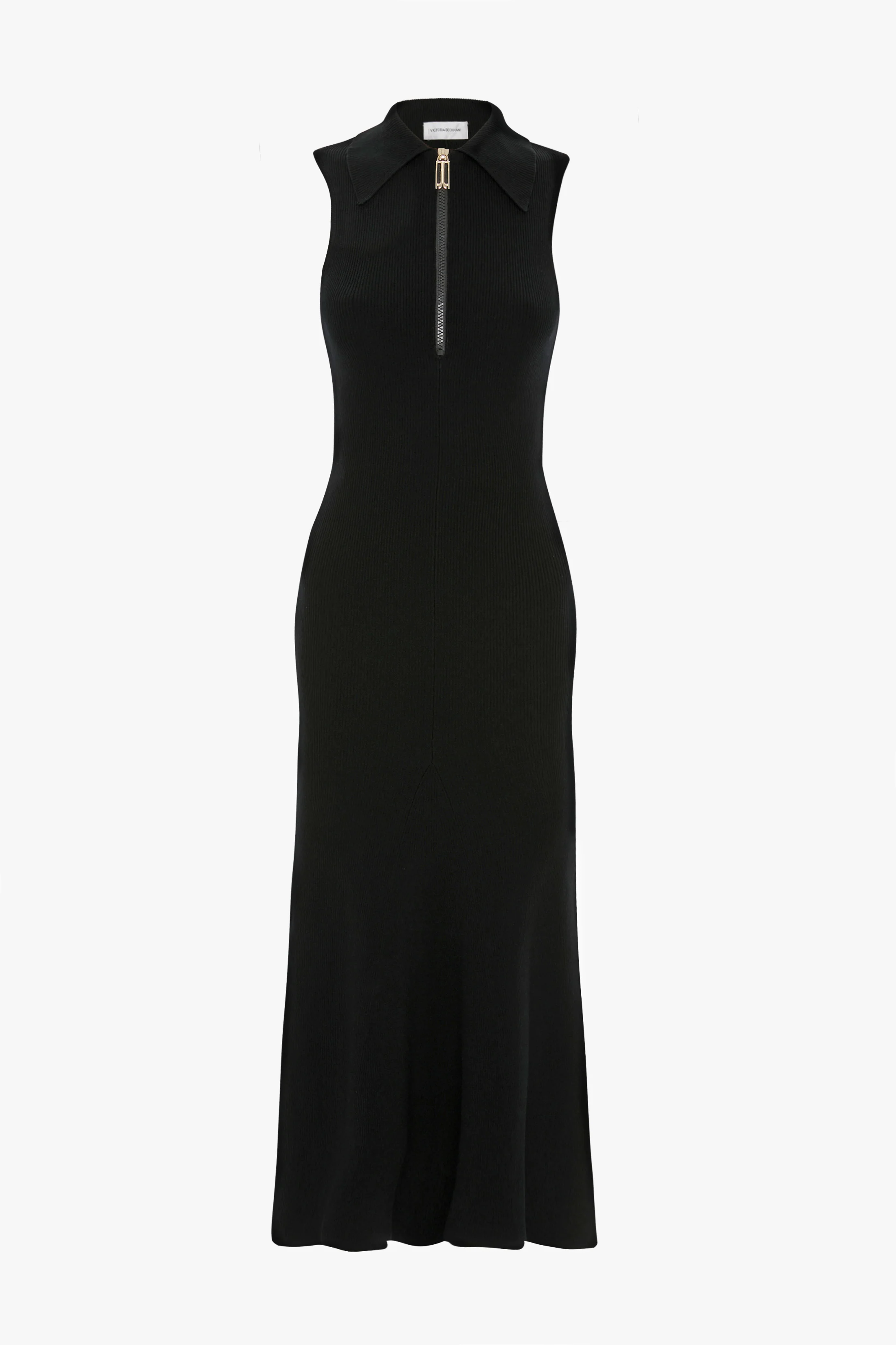 Mira Midi Dress In Black - Image 5