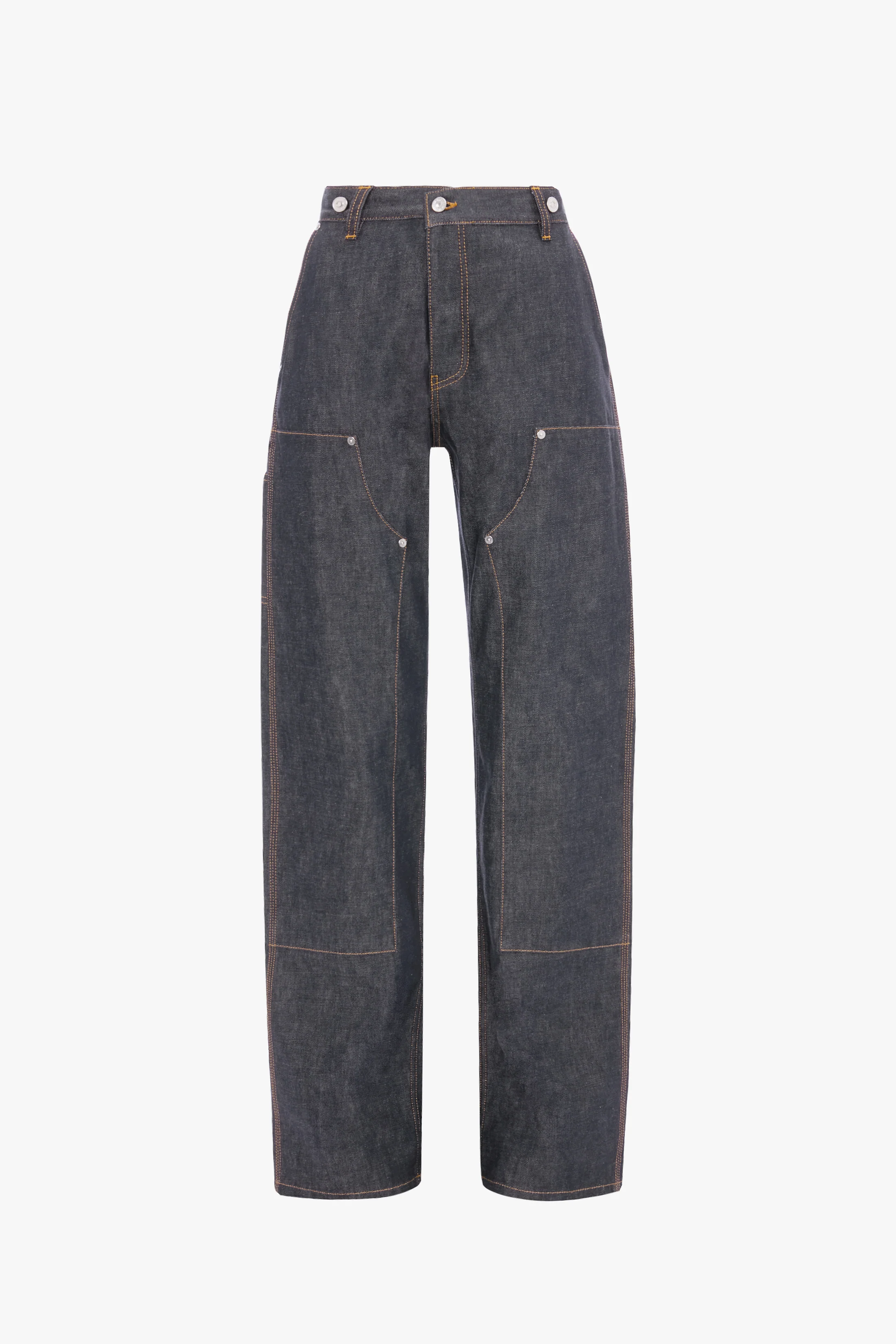Panelled Jean In Indigo - Image 6