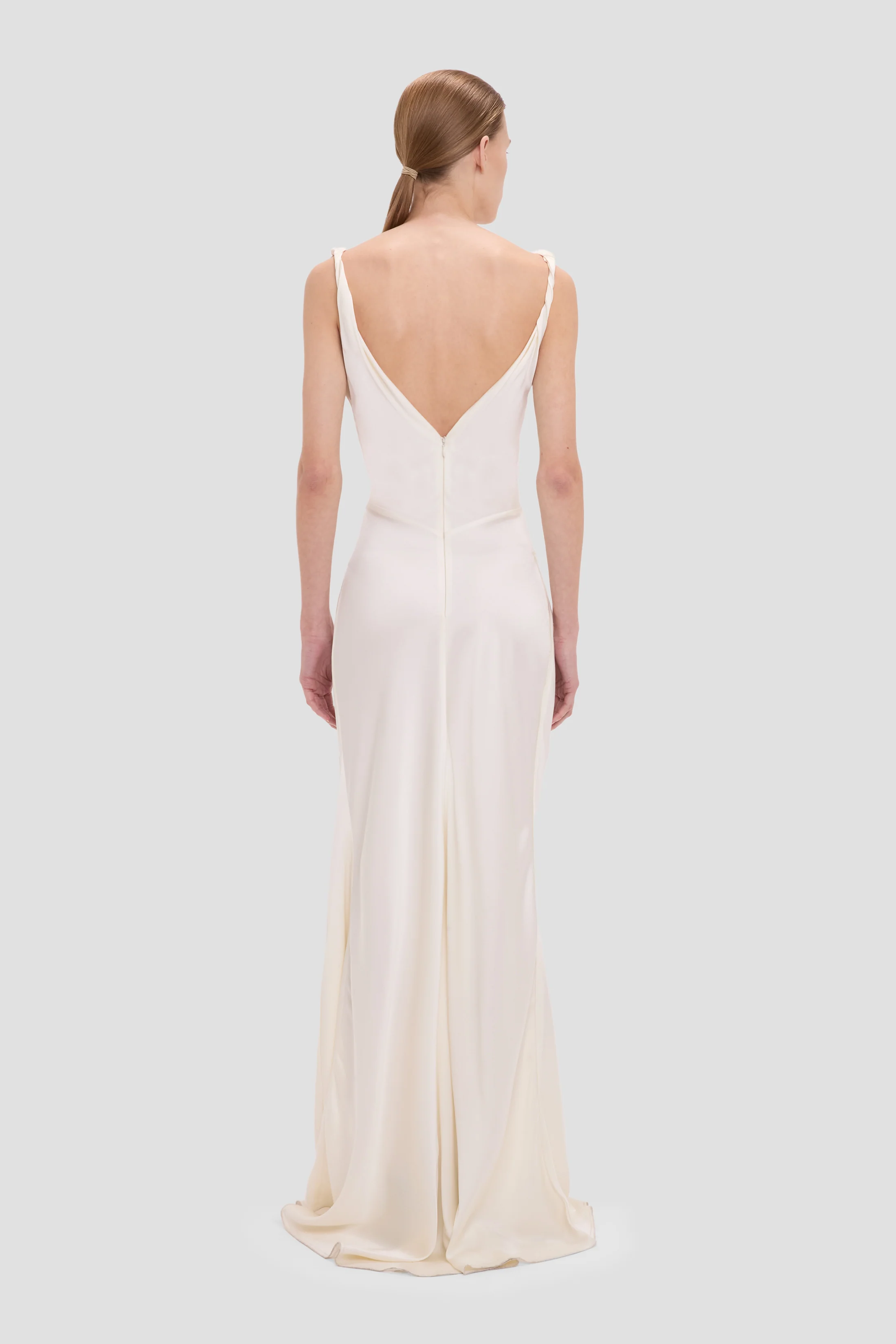 Posy Gown In Ivory - Image 4