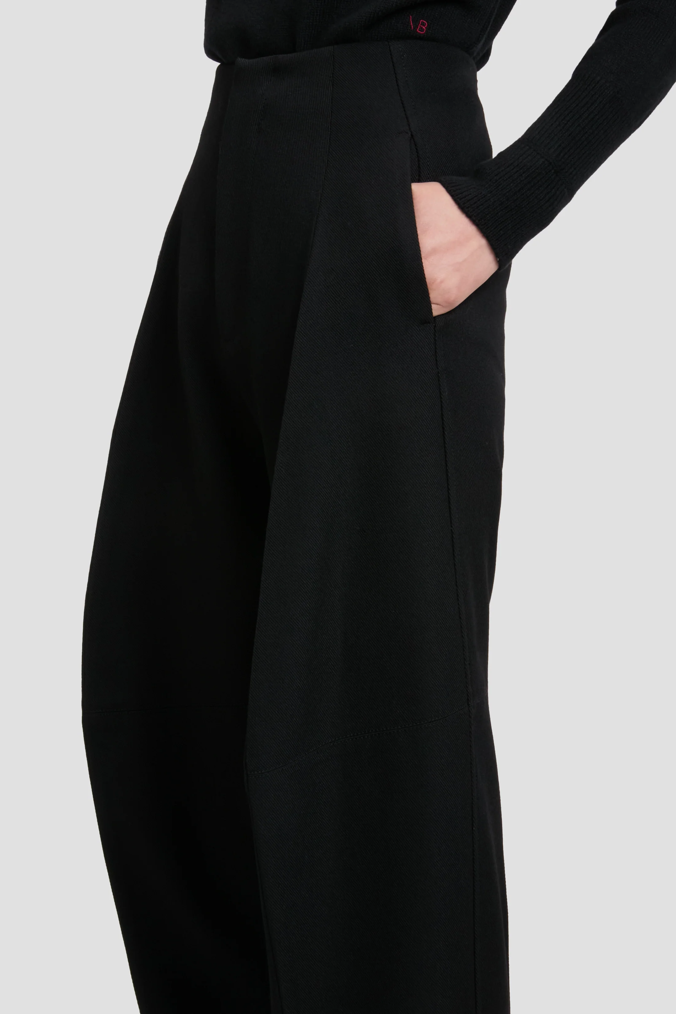 Eugenie Trouser In Black - Image 3