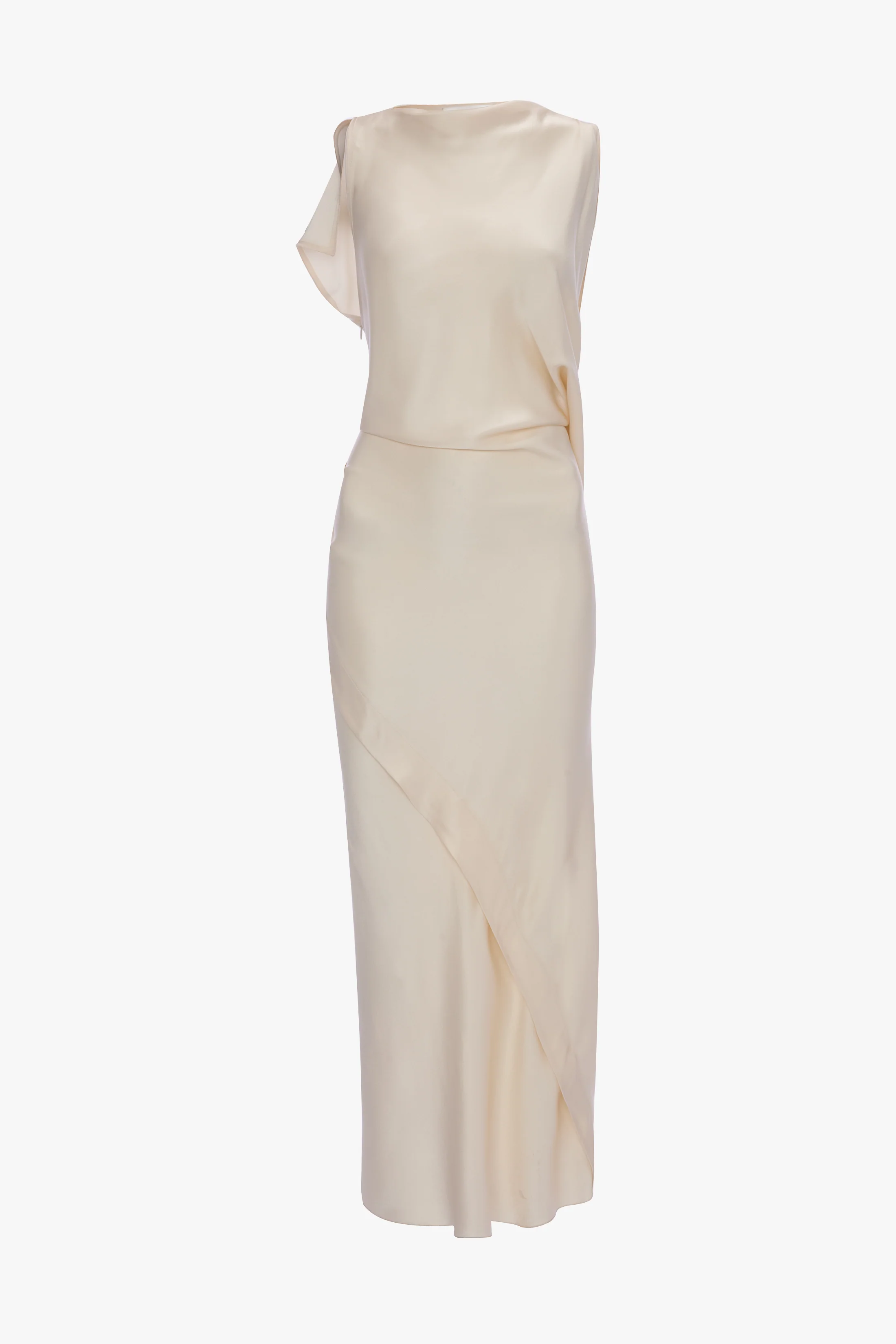 Kyra Midi Dress In Ivory - Image 5