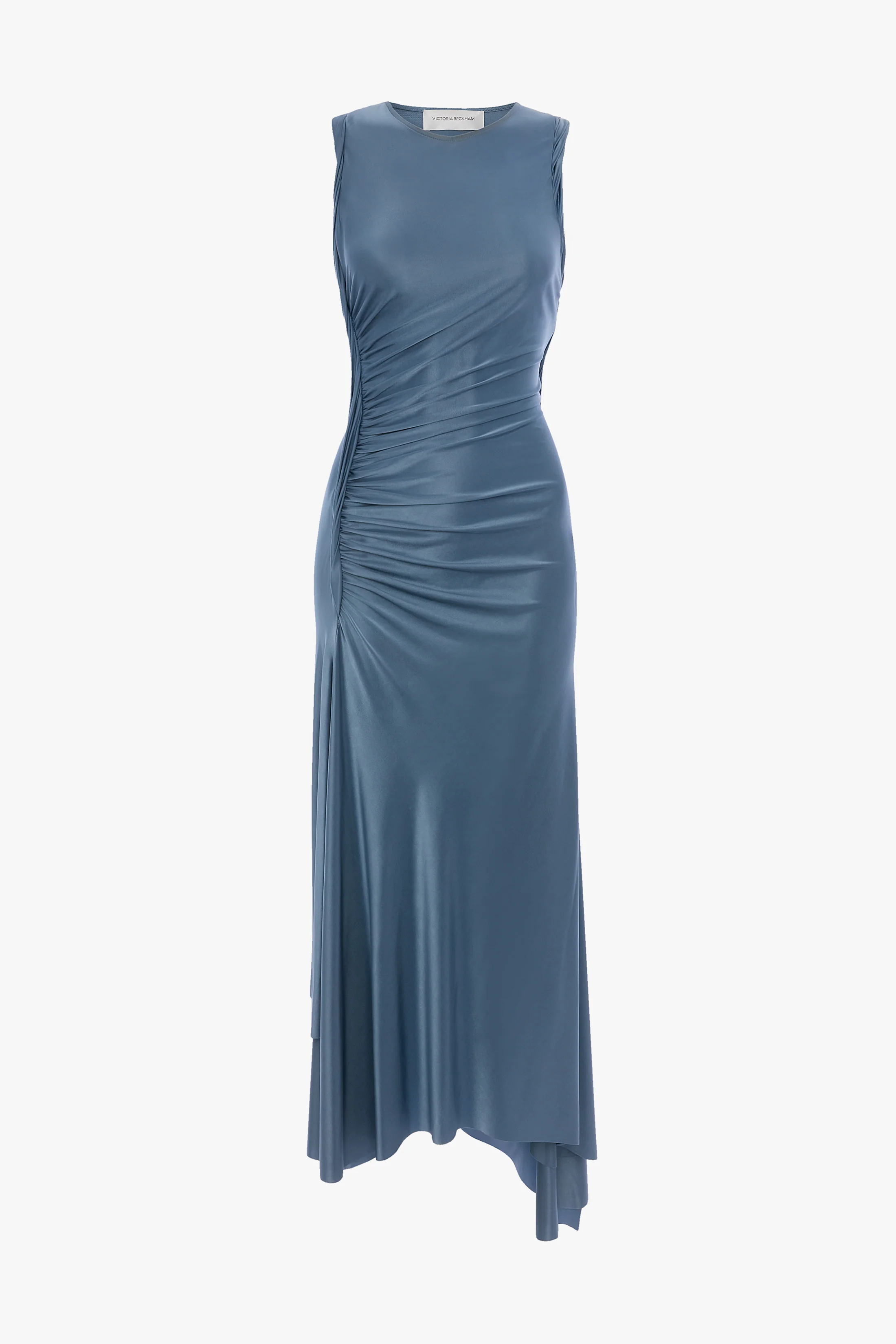 Twist Dress In Stone - Image 6