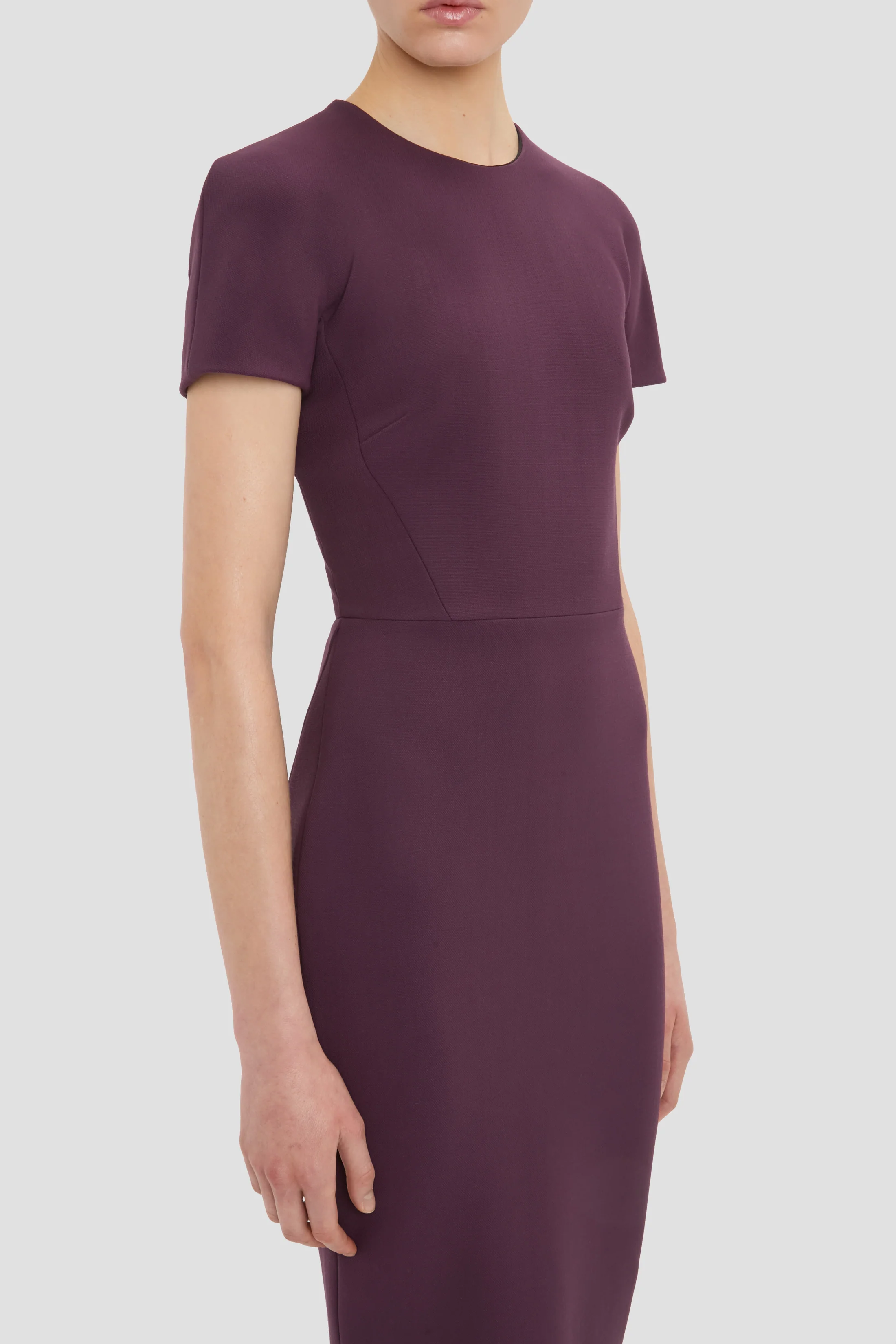 Claude Midi Dress In Fig - Image 3