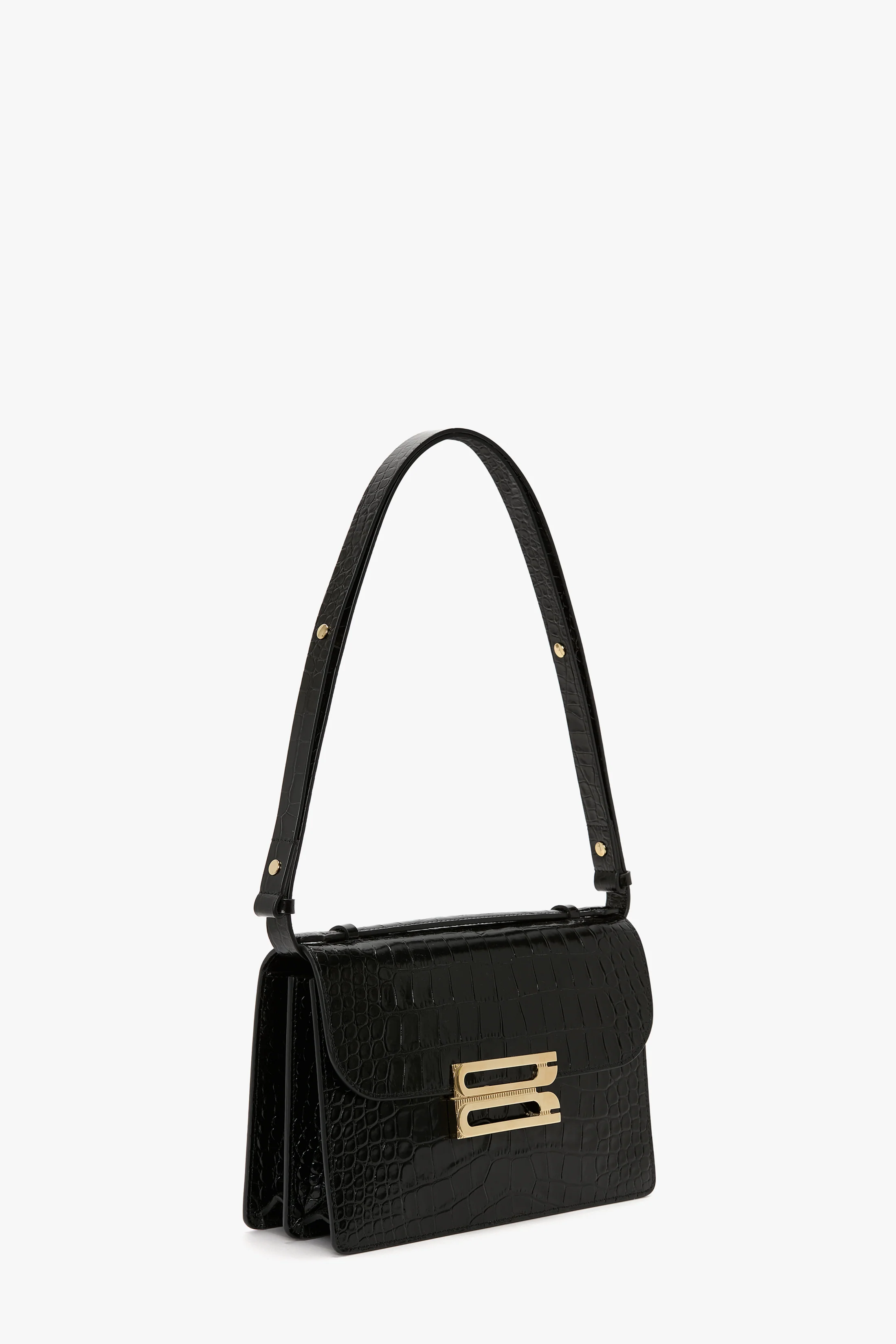 Dorian Bag Croc Embossed Leather - Image 2