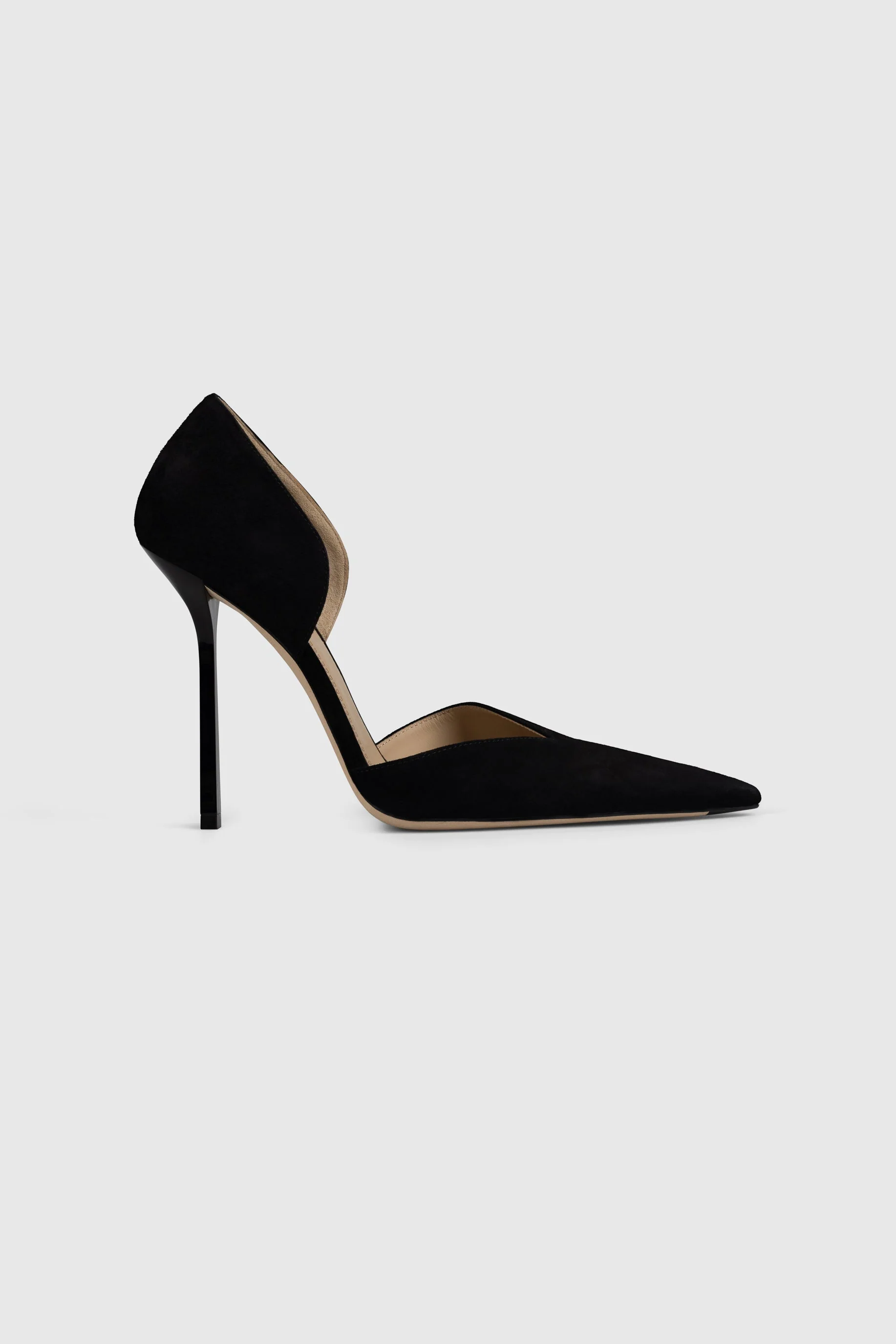 Victoria Angle D'Orsay Pump 115 Suede