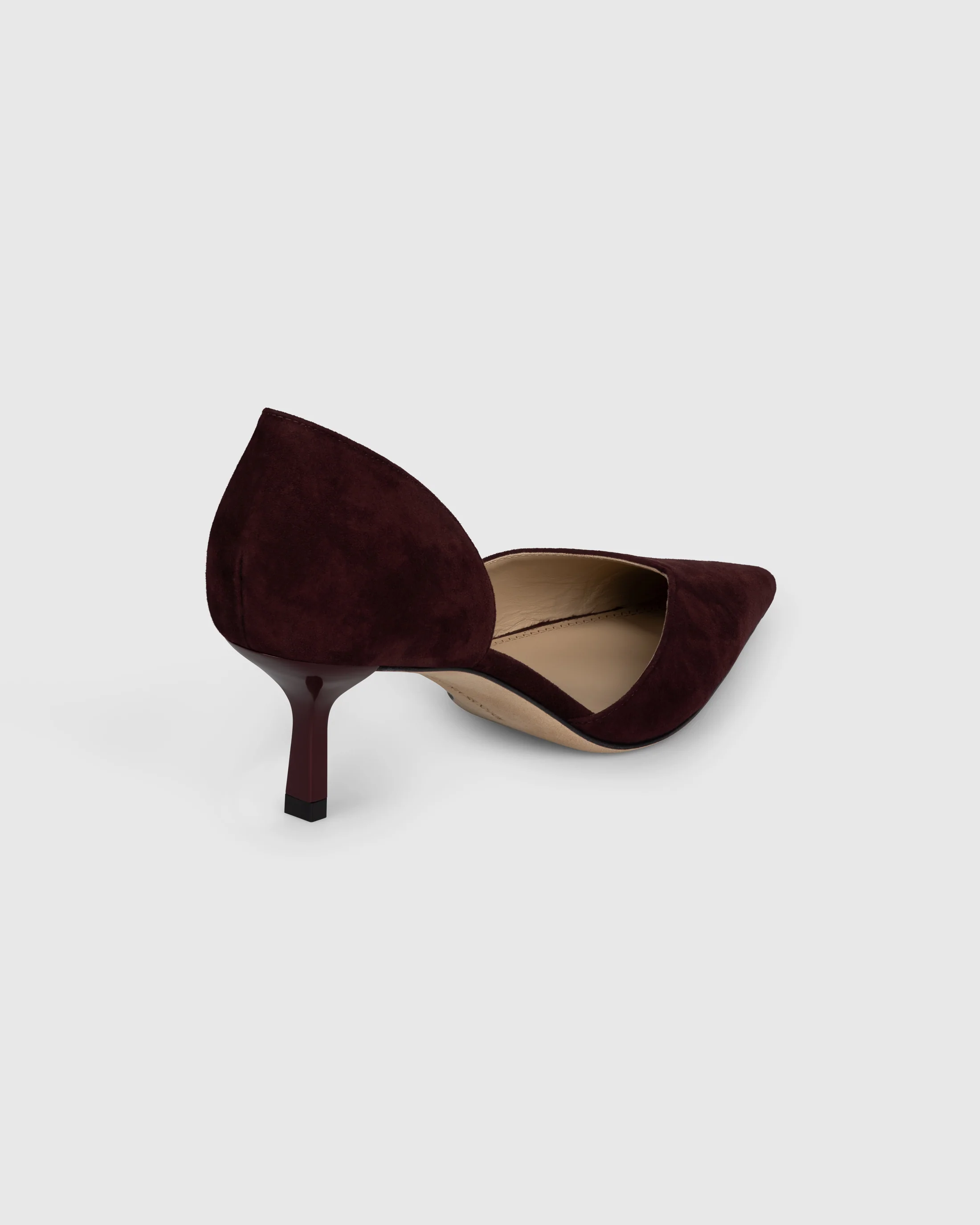 Victoria Angle D'Orsay Pump 55 Suede - Image 3