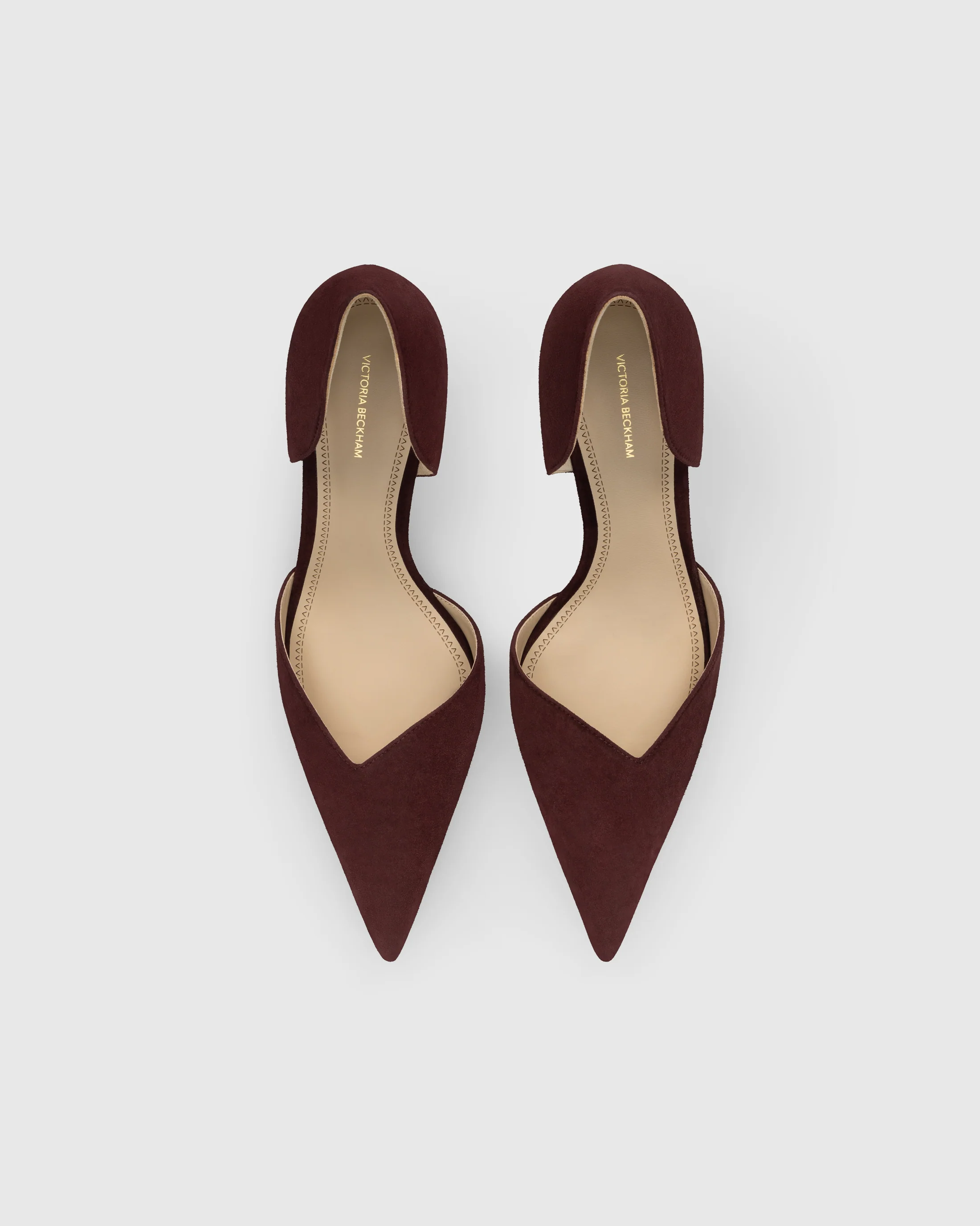 Victoria Angle D'Orsay Pump 55 Suede - Image 4